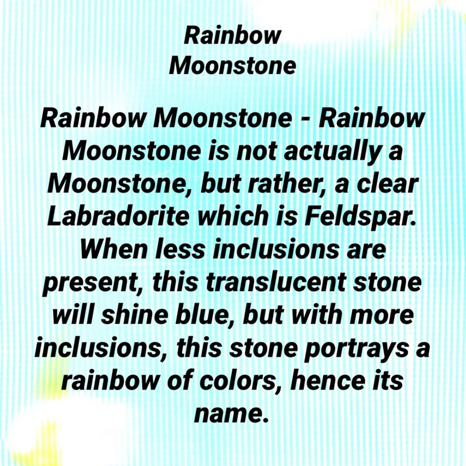 The Unbranded Brand Rainbow Moonstone Rough Solid Sterling Silver Necklace Size ONE SIZE - 7 Thumbnail