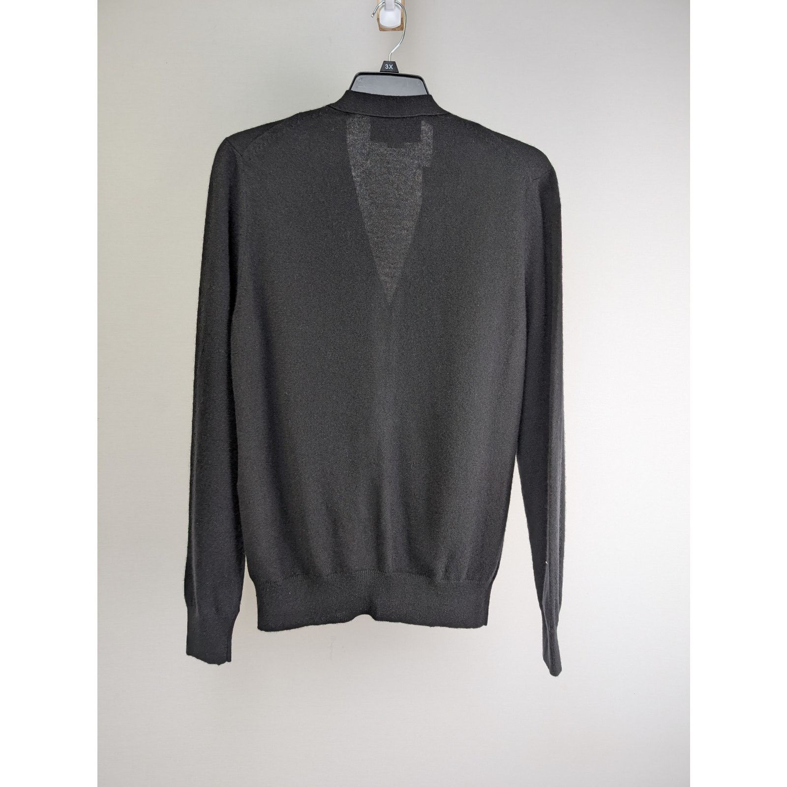 Gucci o1rshd1 100% Cashmere Cardigan Sweater With Logo in Black Size US S / EU 44-46 / 1 - 8 Thumbnail
