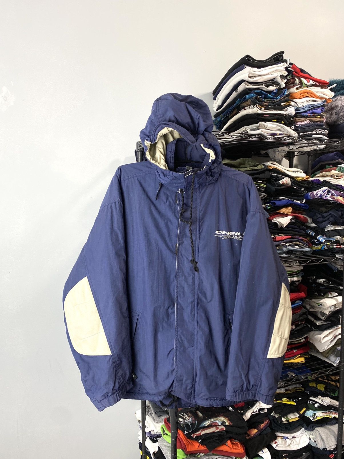 O'Neill Vintage 90s O’Neill Big logo Jacket Surf Style Ski Y2K cw21 Size US M / EU 48-50 / 2 - 2 Thumbnail