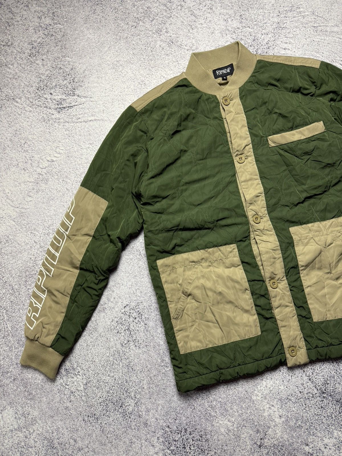 RIPNDIP Ripndip Quilted Jacket Skate Rap Style Street Coat Y2k Size US S / EU 44-46 / 1 - 4 Thumbnail