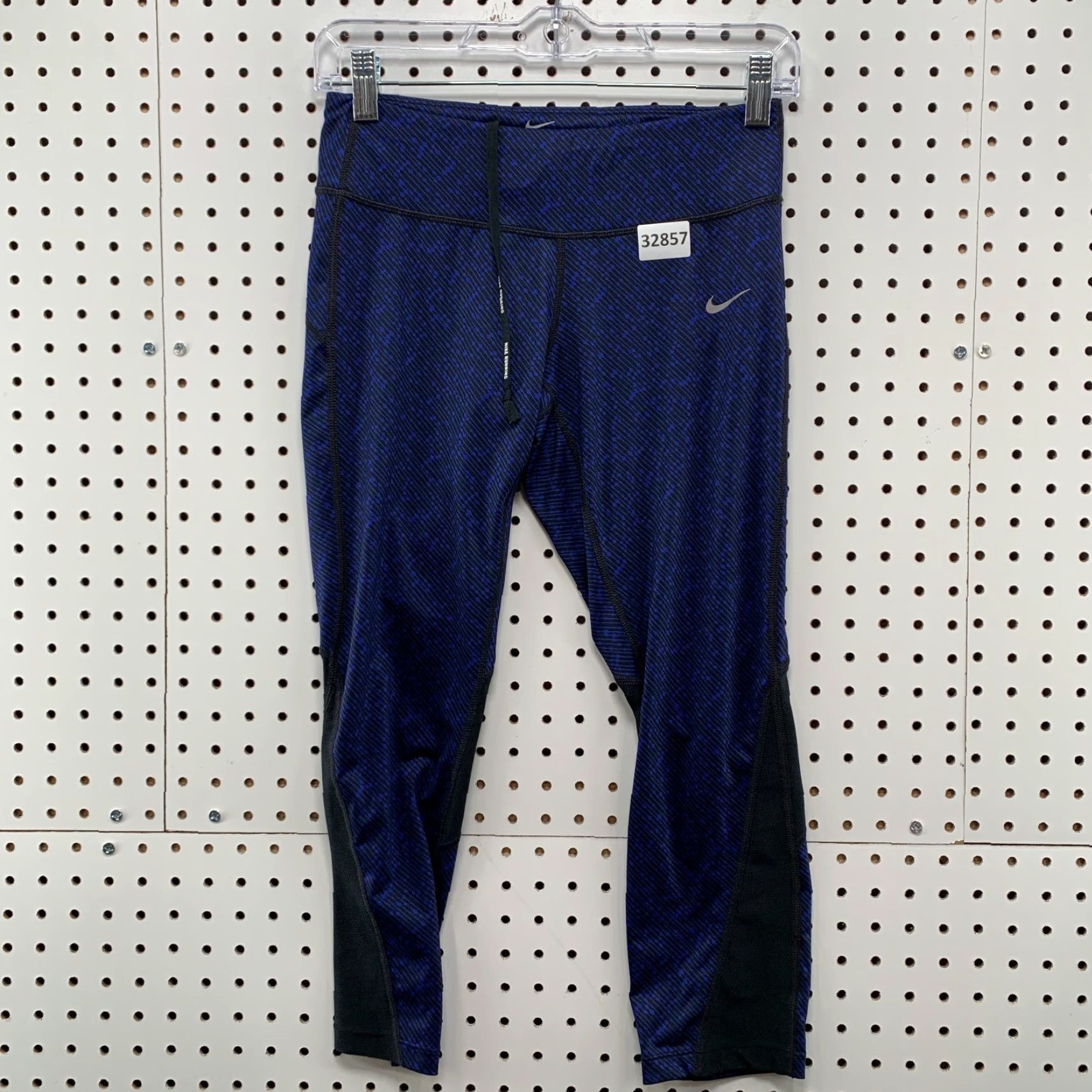 Nike Nike Dri-Fit Active Leggings Women Small Drawstring Cropped Yoga Workout 26x21.5 Size 26" / US 2 / IT 38 - 2 Thumbnail