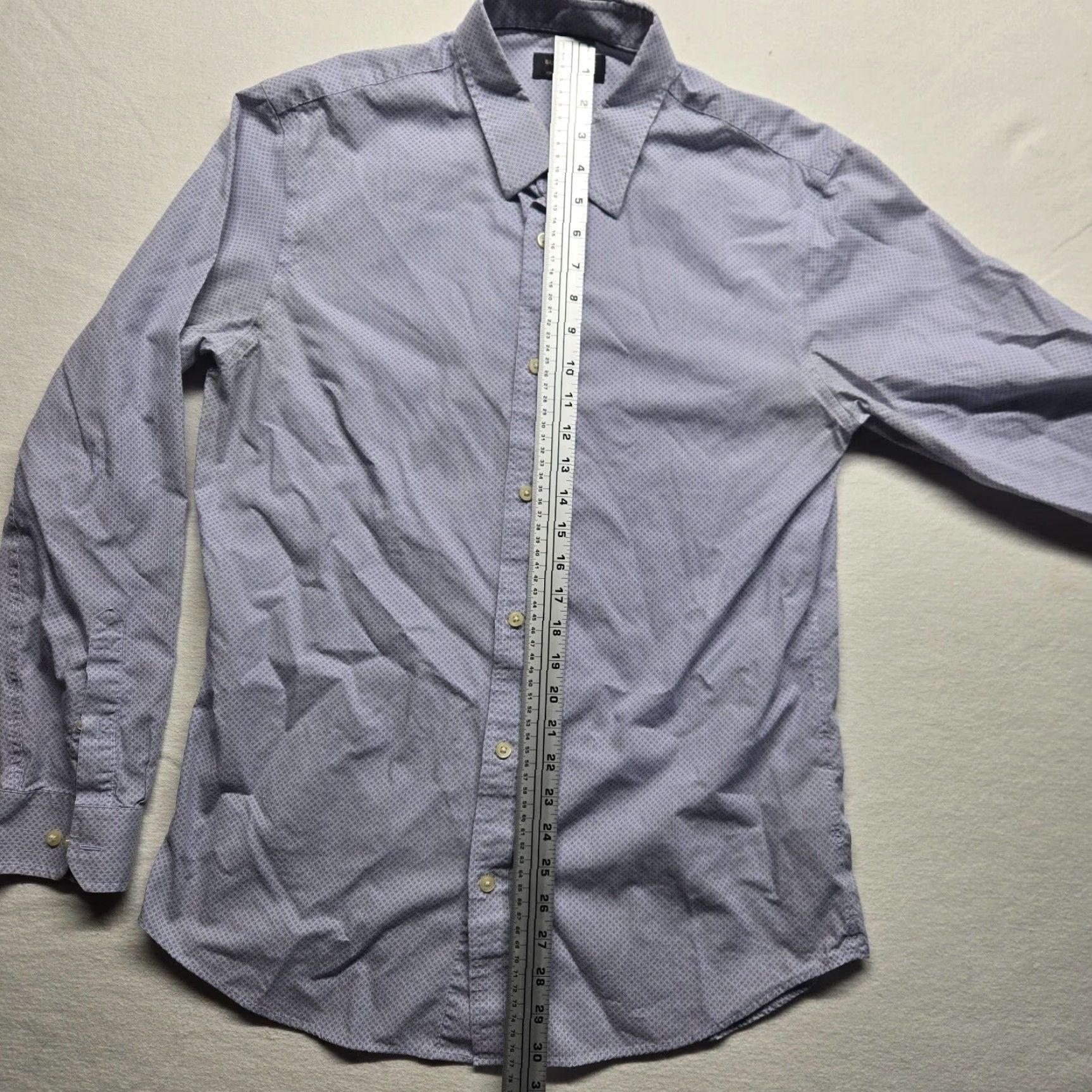 Banana Republic Banana Republic Shirt Men Blue Button-Up Long Sleeve Size L Adult Large Blue Shirt 90s Casual Mens Size US L / EU 52-54 / 3 - 6 Thumbnail