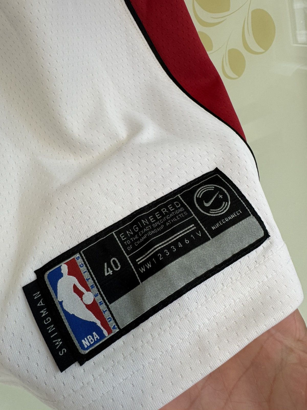 Nike Nike Miami Heat 2018 Home Basketball Jersey NBA Kit Shirt Size US S / EU 44-46 / 1 - 8 Thumbnail