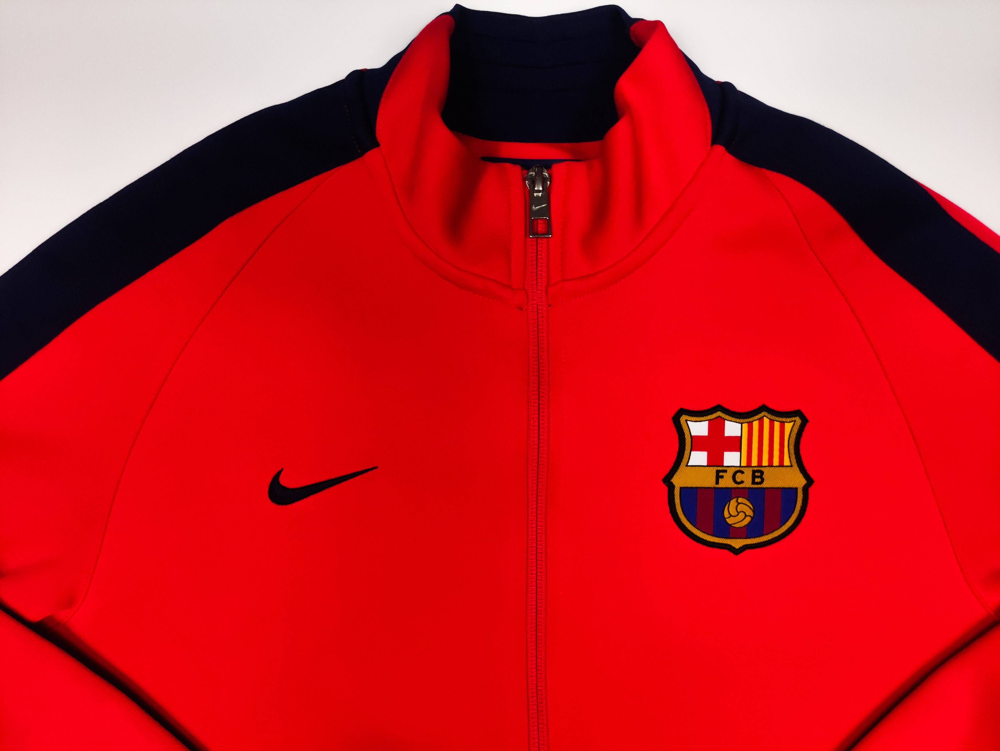Nike FC Barcelona 2013 2014 Nike Track Jacket Tracking Tracksuit Size US M / EU 48-50 / 2 - 6 Thumbnail