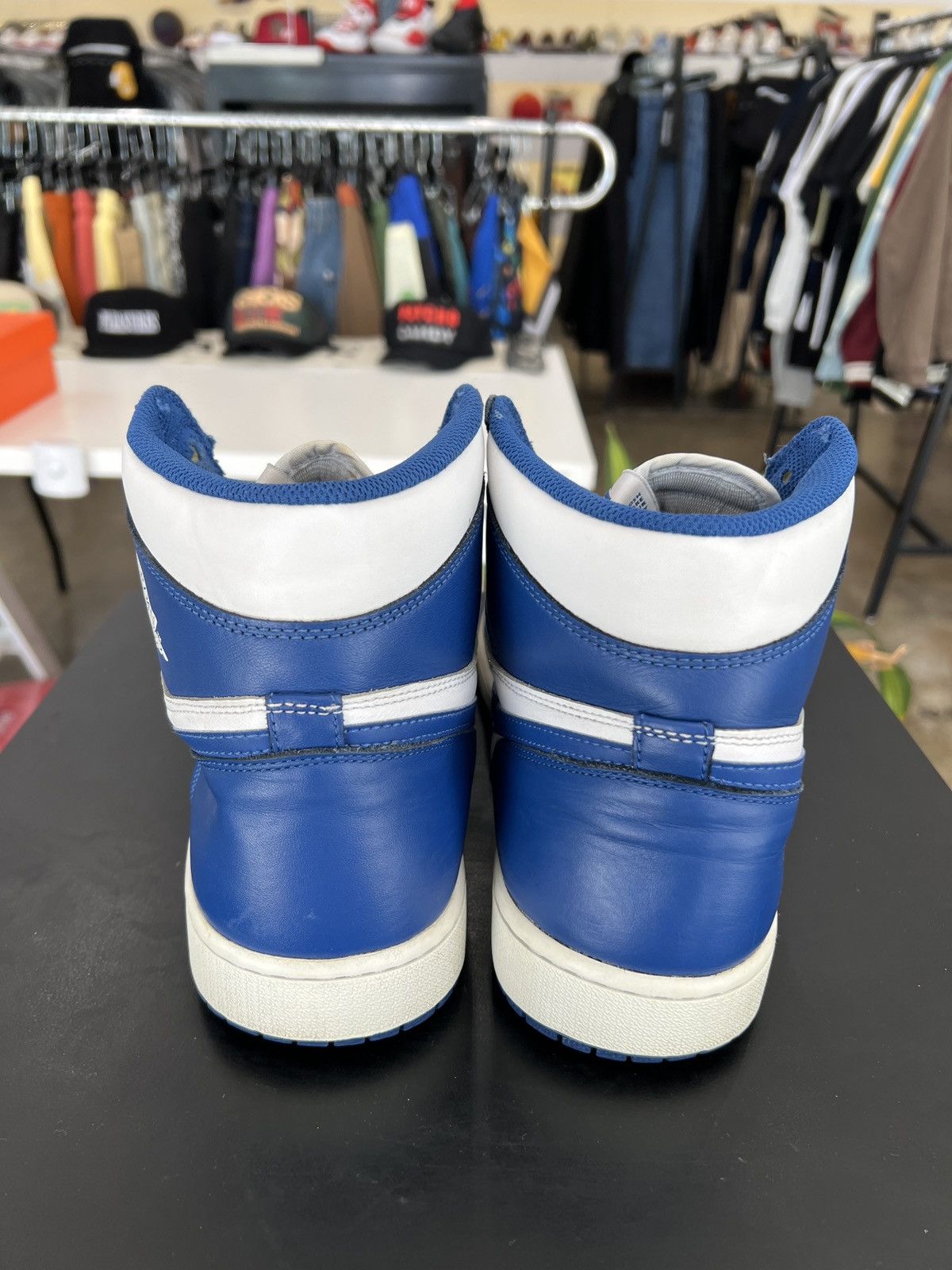 Jordan Brand × Nike Air Jordan 1 Storm Blue Sz. 13 (2016) Size US 13 / EU 46 - 5 Thumbnail