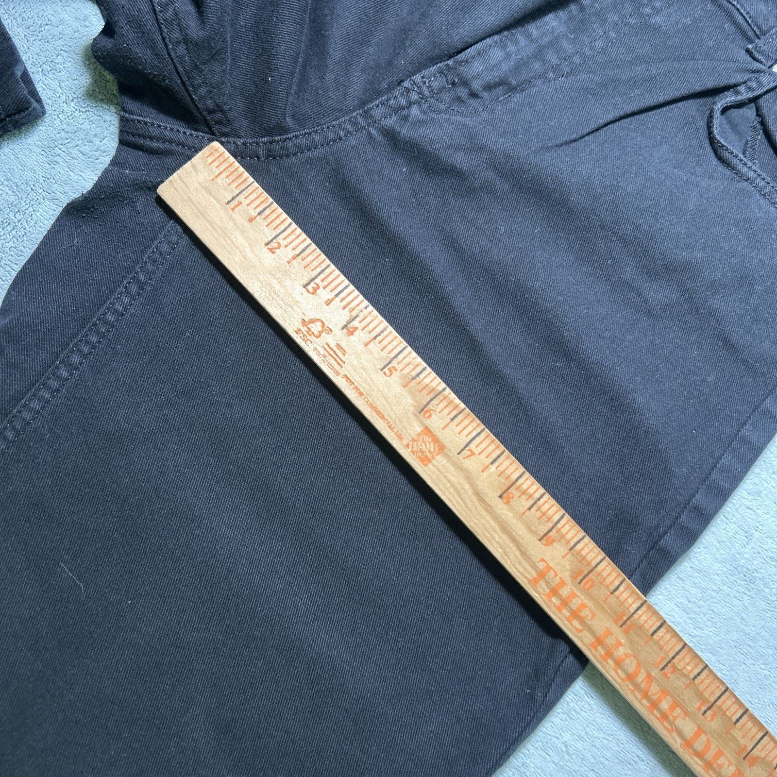 Divided Beyond Baggy Jeans 12 32x30 Black Hamilton Wide Baggie Loose Size 34" / US 12 / IT 48 - 14 Thumbnail