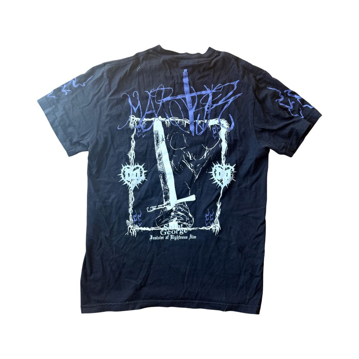 Drain Gang Bladee Martyr Tour T shirt Size US S / EU 44-46 / 1 - 2 Thumbnail