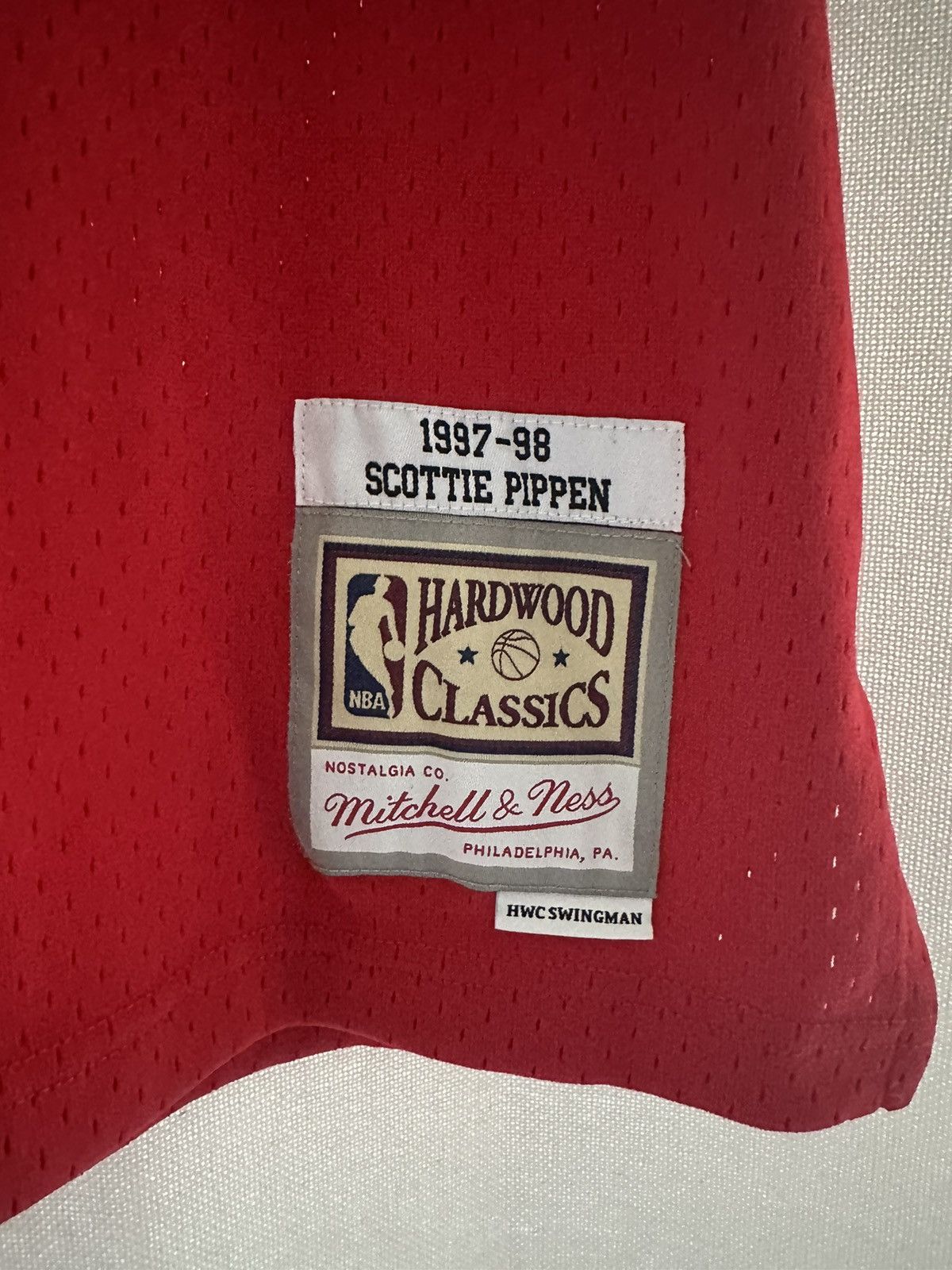 Mitchell & Ness × NBA Scotty Pippen Bulls jersey Size US M / EU 48-50 / 2 - 5 Thumbnail