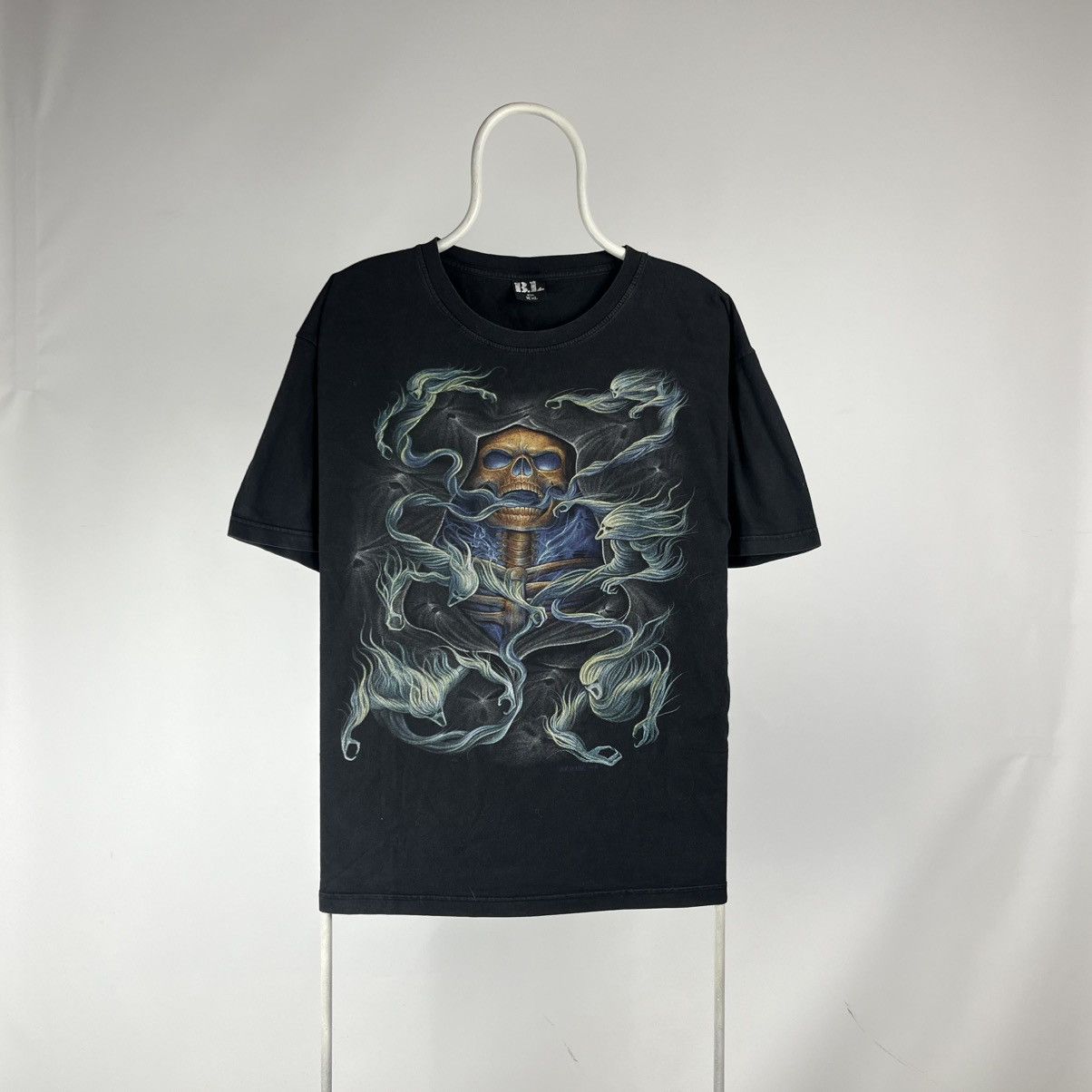 Vintage Skull Death Ghost Tshirt Size XXLarge