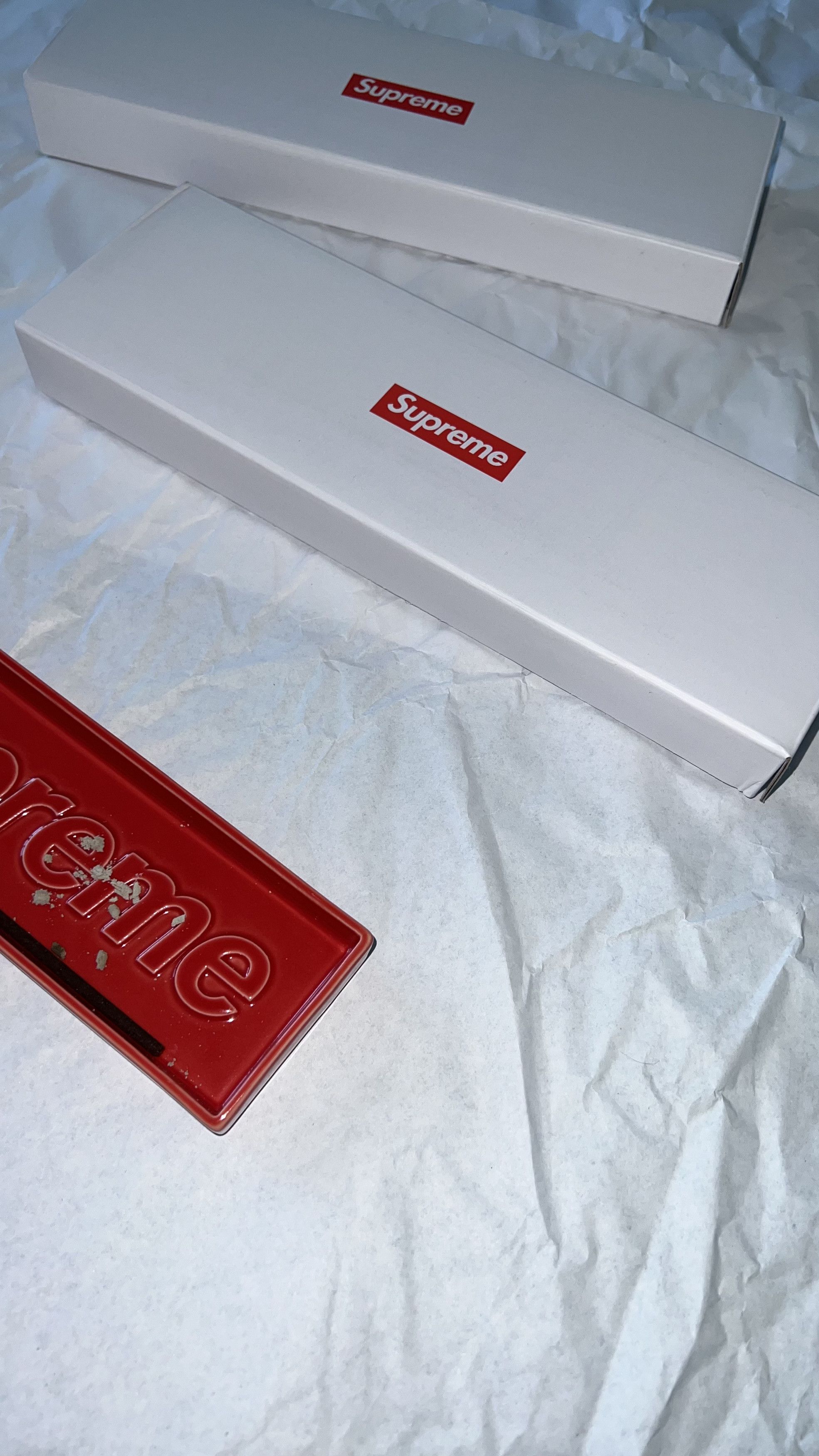Supreme Supreme Kuumba Incense Tray Red Size ONE SIZE - 2 Thumbnail