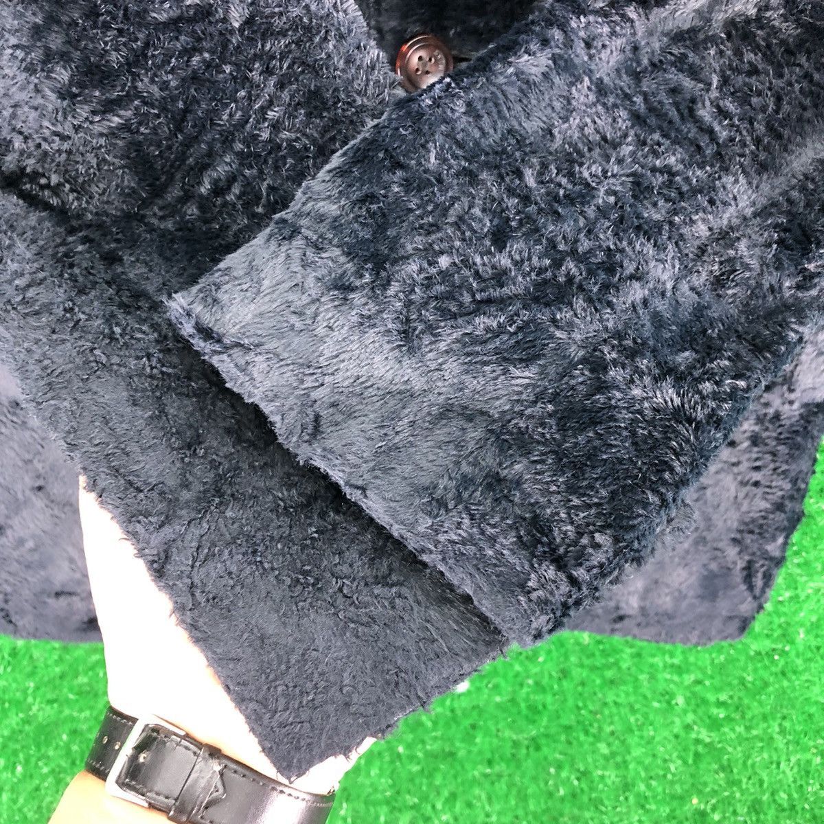Japanese Brand Vintage 80's Faux Fur Women Jacket by His Miss Size XS / US 0-2 / IT 36-38 - 10 Thumbnail