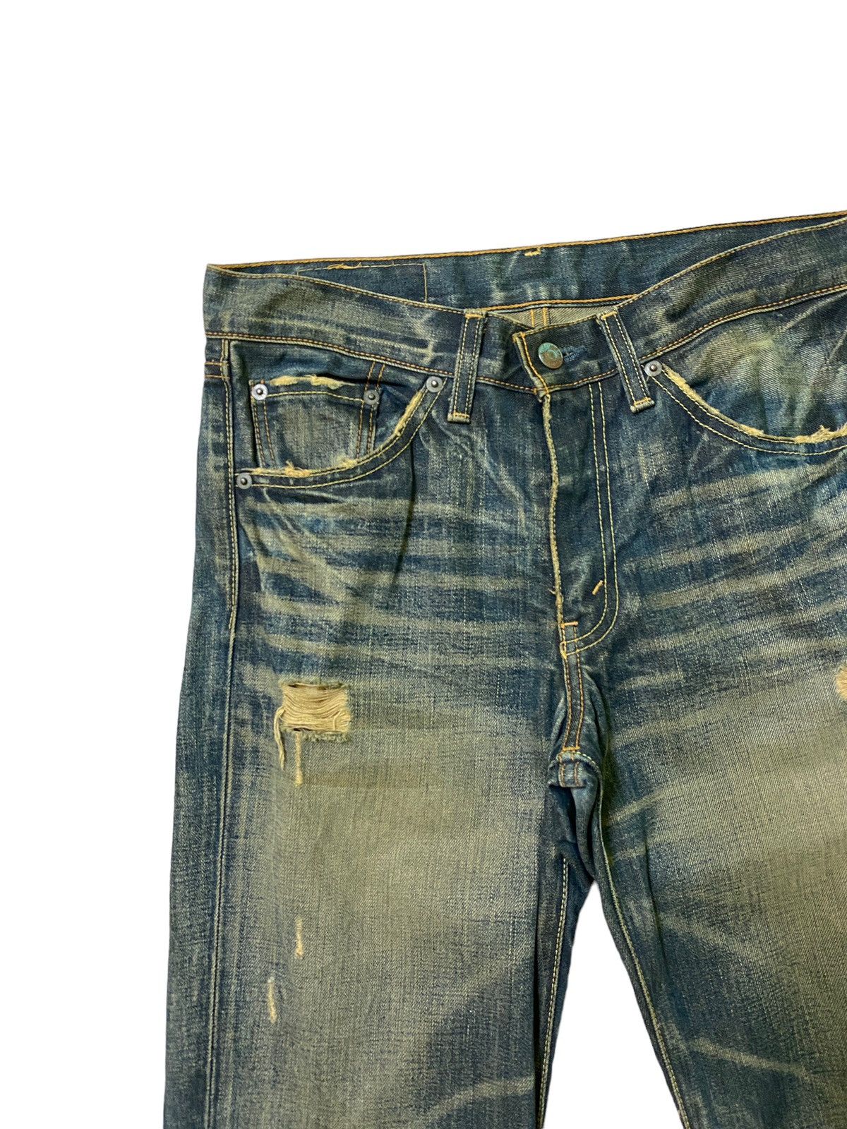 Levi's Levi's 517 Vintage Washed Blue Flared 28 x 31 Japan Made Size US 28 / EU 44 - 4 Thumbnail