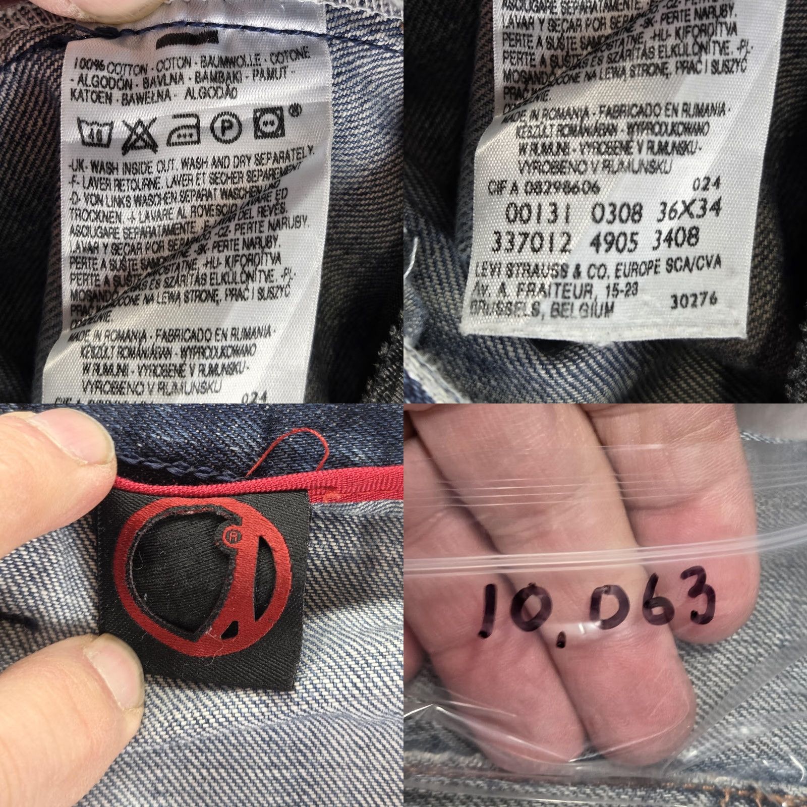 Levi's Vintage Levi'S Engineered Jeans - Regular Mens Size 36 Blue Size US 36 / EU 52 - 10 Thumbnail