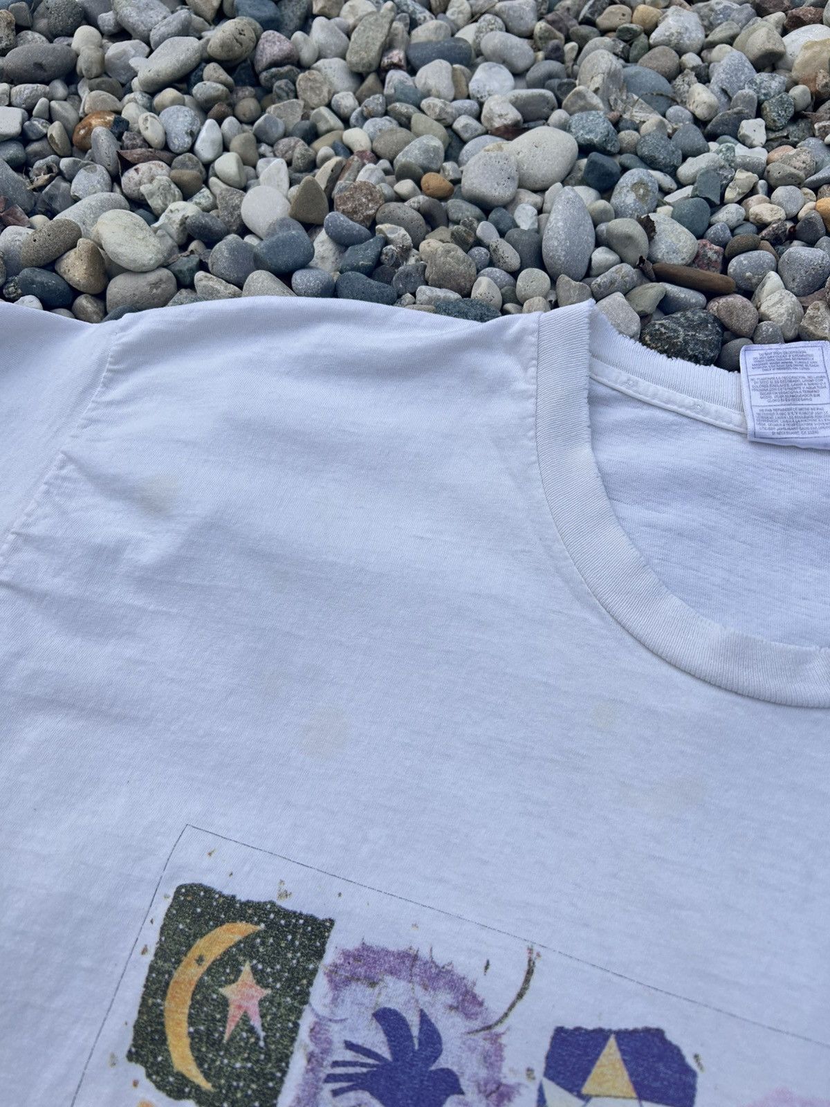 Fruit Of The Loom 90’s thrashed Dante Alighieri quote tee Size US XXL / EU 58 / 5 - 4 Thumbnail