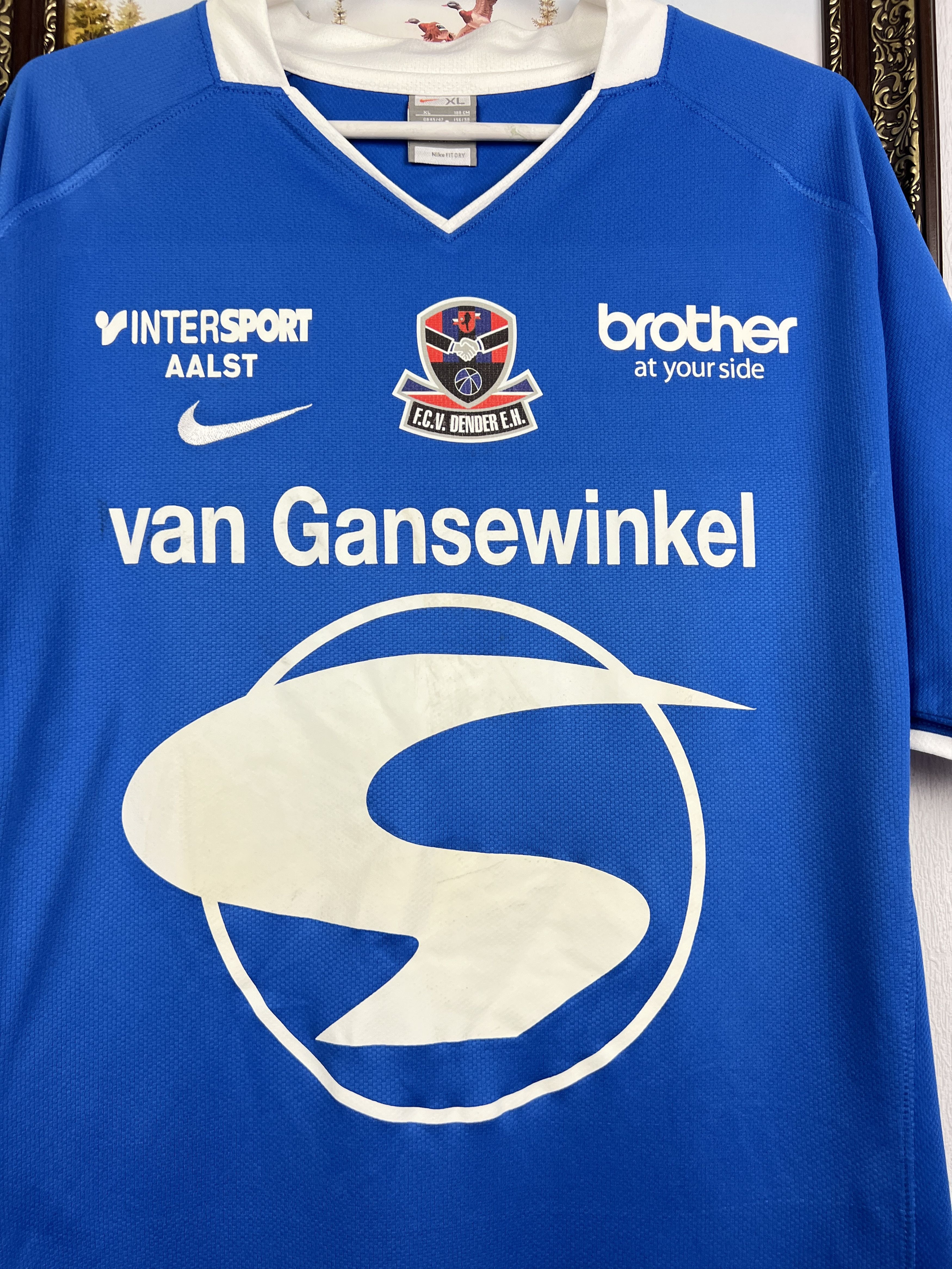 Nike FC Denver EH Football Shirt Soccer Player Issue Jersey Size US XL / EU 56 / 4 - 3 Thumbnail