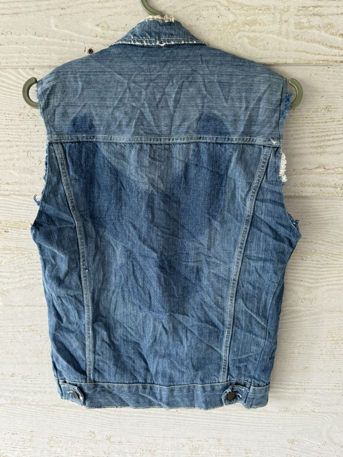 Vintage VINTAGE 13 STAR 80s VEST JEANS JAPAN Size US XS / EU 42 / 0 - 2 Thumbnail