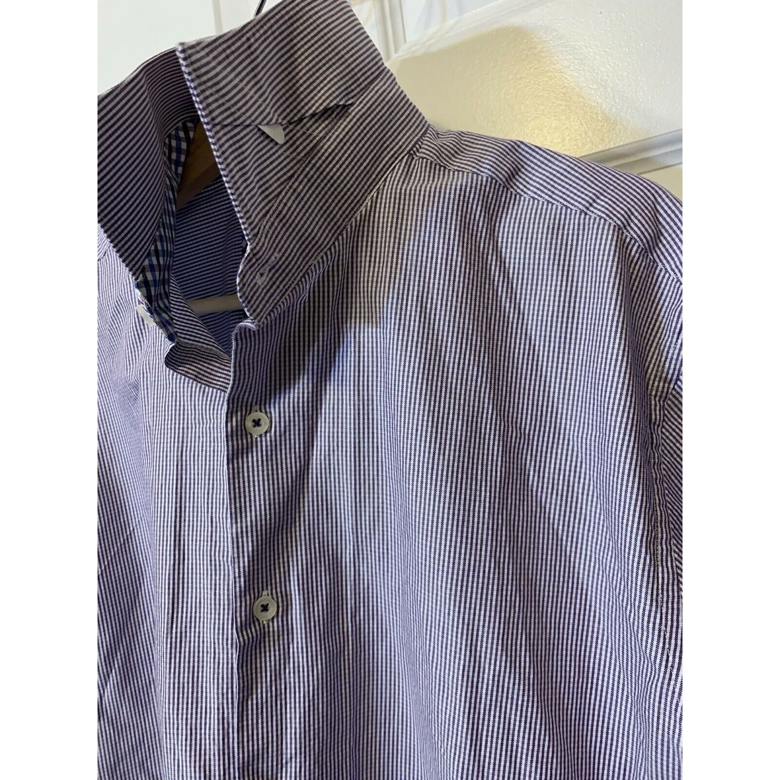 Other Tattersall London Long Sleeve Cotton Shirt Men’s Sz XL 17 34 Size US XL / EU 56 / 4 - 6 Thumbnail
