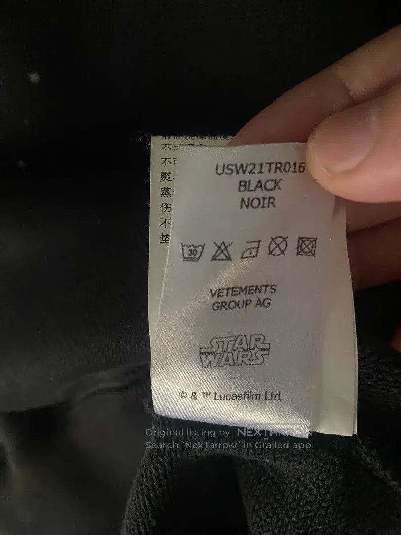 Vetements Vetements Star Wars Hoodie Size US XS / EU 42 / 0 - 9 Thumbnail