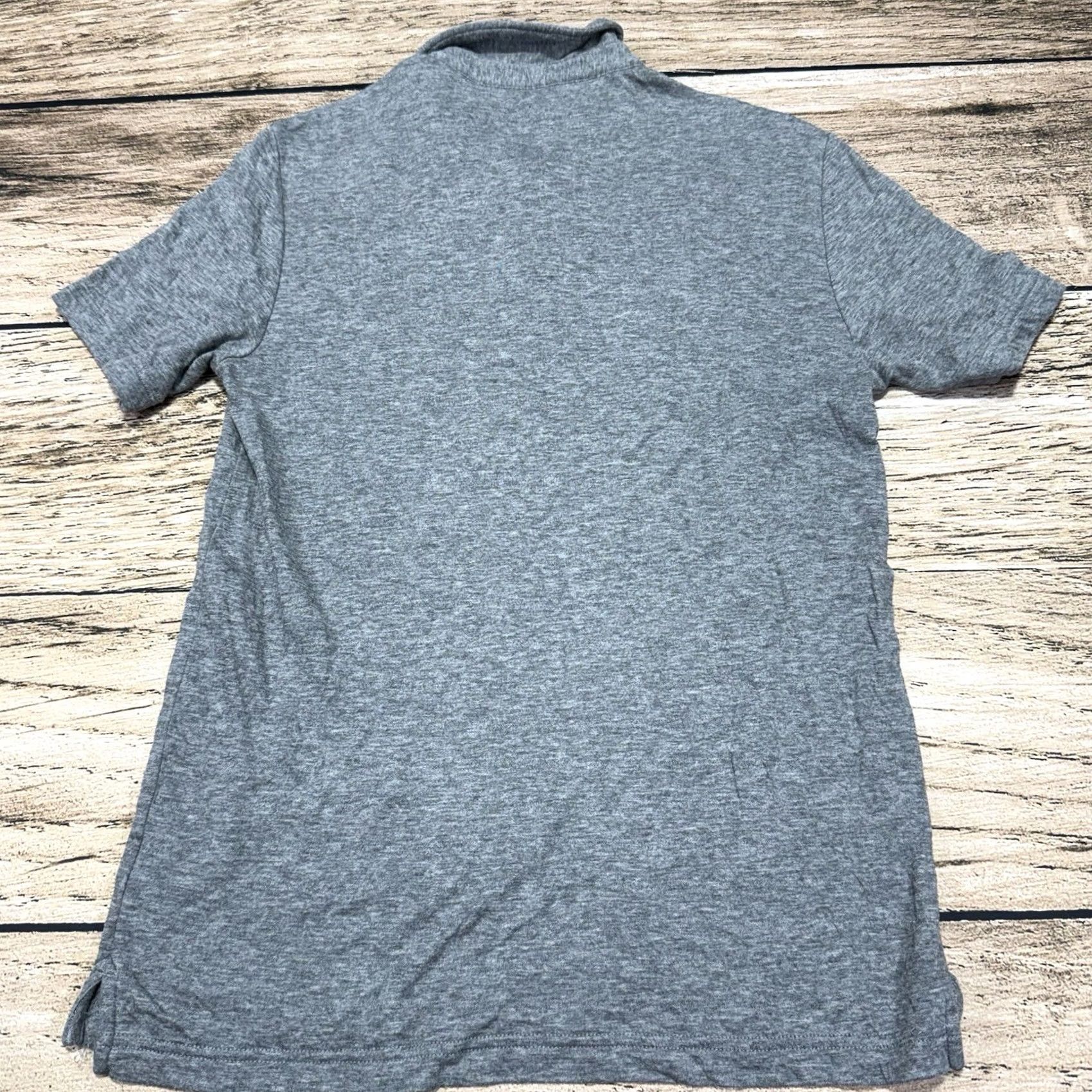Faherty Faherty Polo Shirt Mens Small Gray Cloud Cotton Soft Pima Modal Lightweight Regular Short Sleeve Button Collar Cotton Size US S / EU 44-46 / 1 - 5 Thumbnail