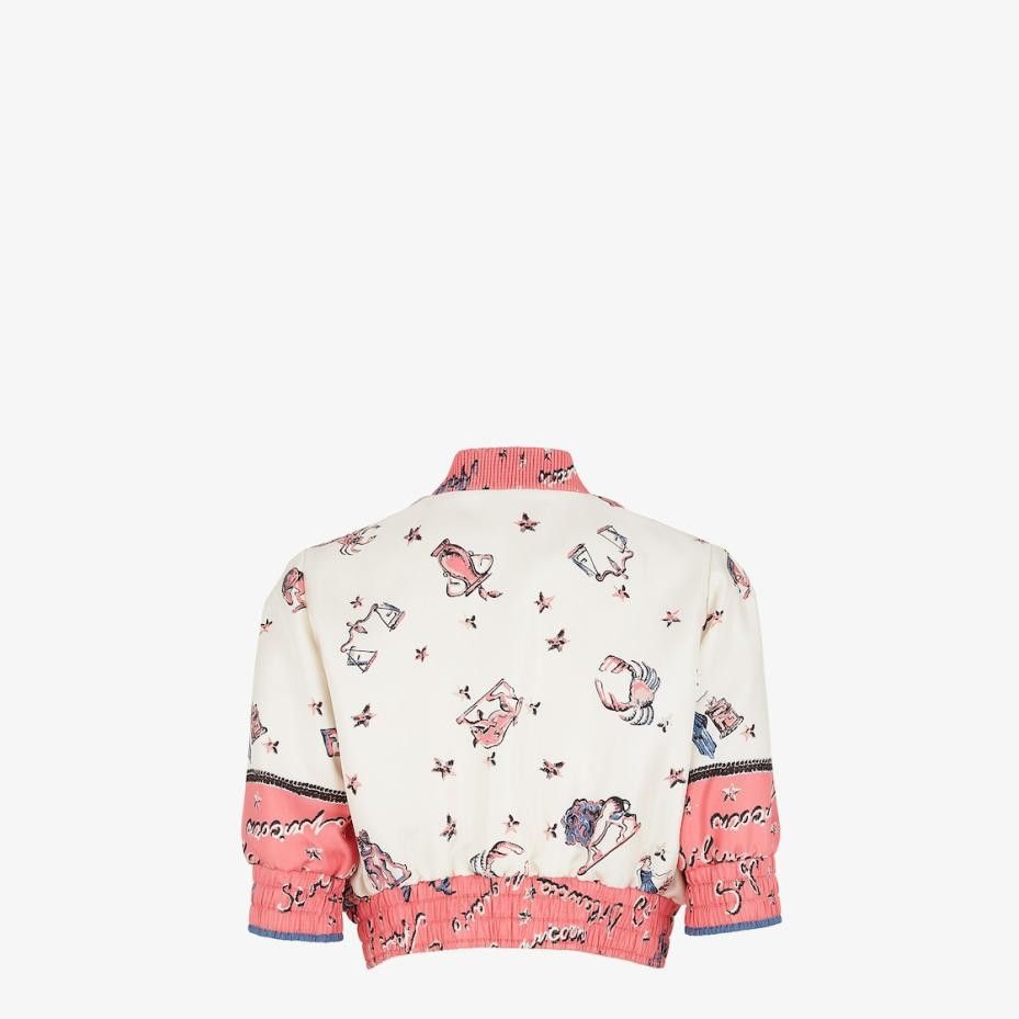 Fendi o1loc1c0824 Bomber Jacket in Multicolor Size XL / US 12-14 / IT 48-50 - 2 Thumbnail