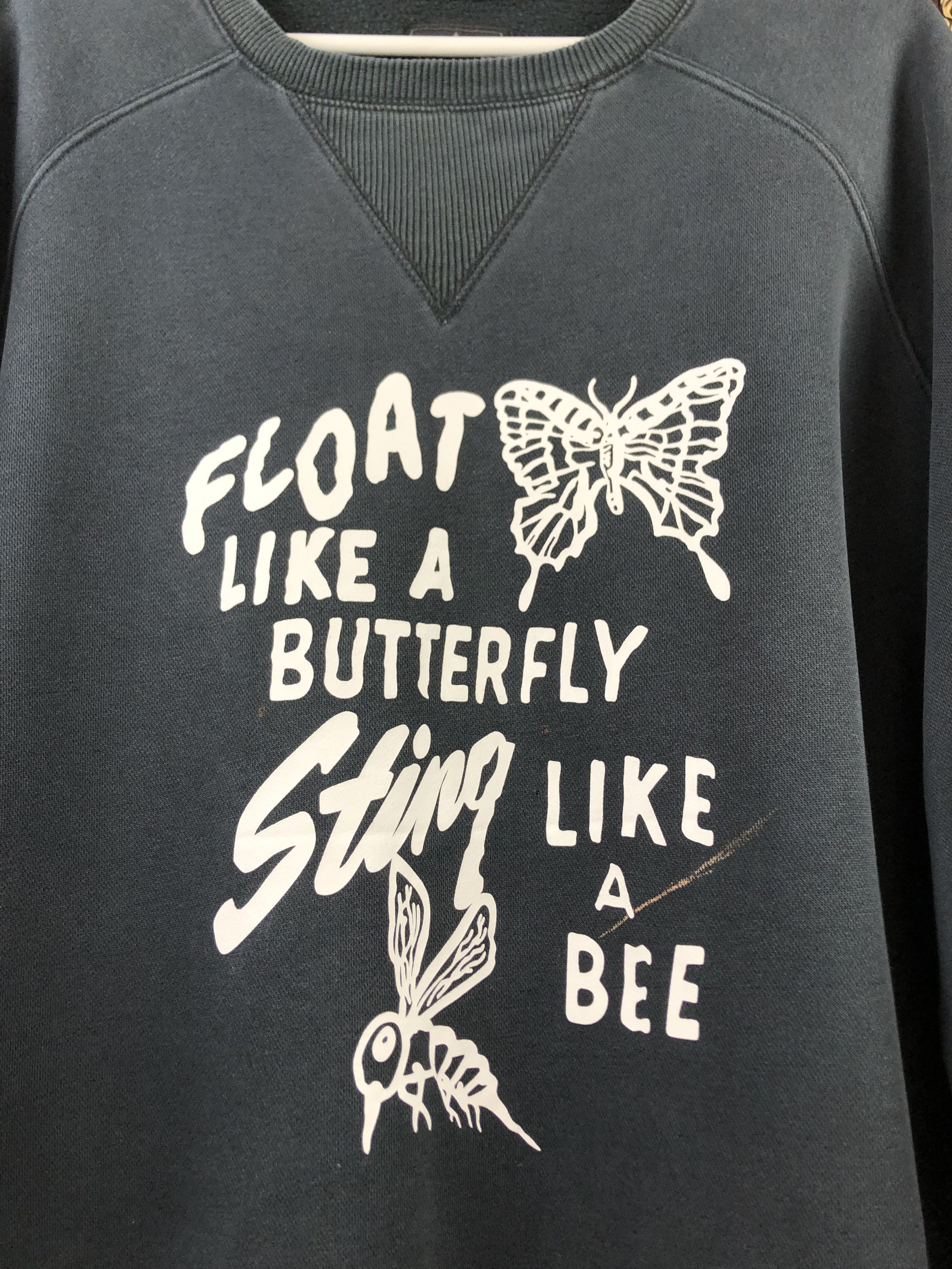 Adidas Vintage Muhammad Ali Float Like A Butterfly Sweatshirt Size US XL / EU 56 / 4 - 5 Thumbnail