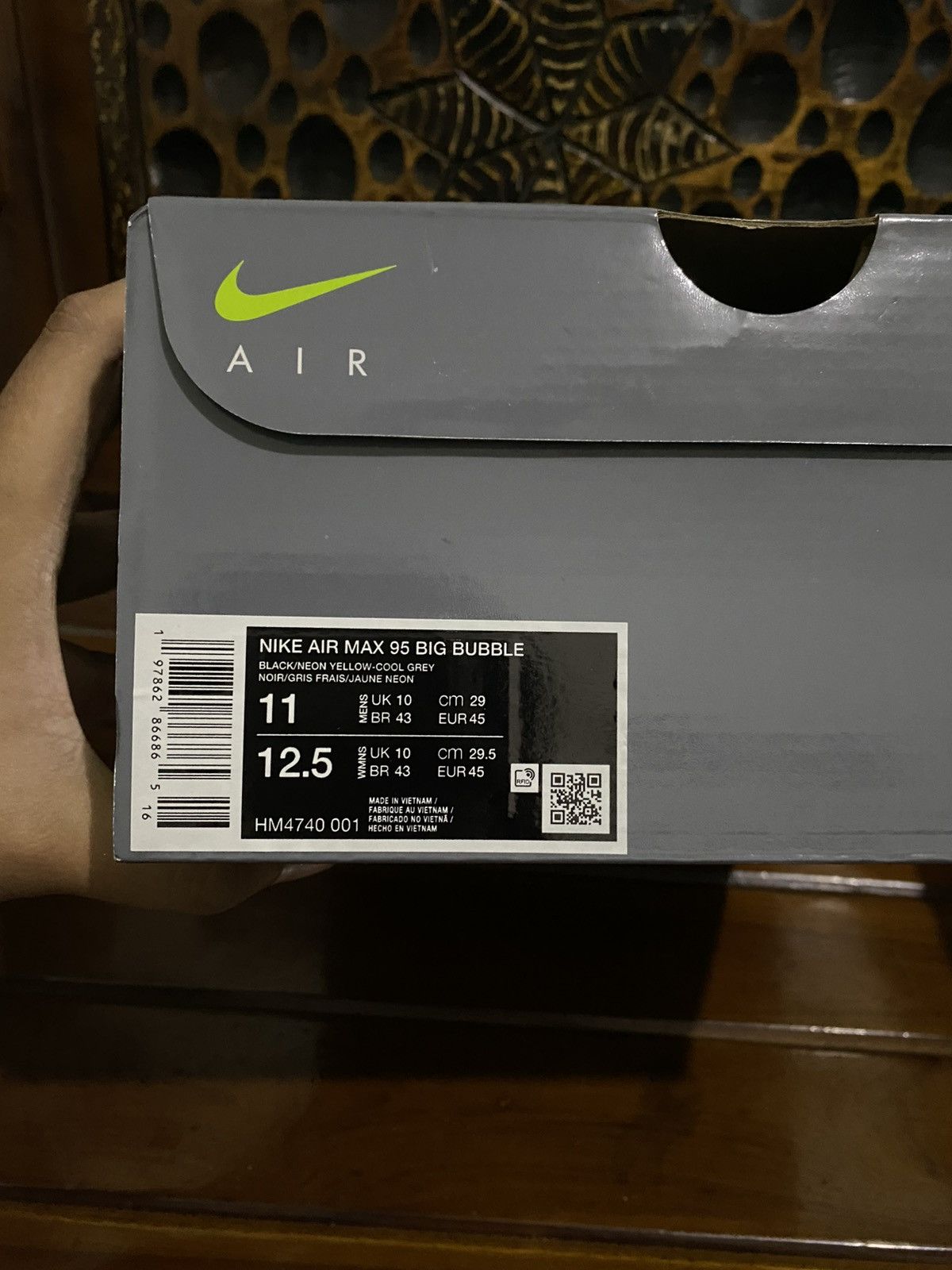 Nike Nike air max 95 og neon Big Bubble 2026 (size 11) Size US 11 / EU 44 - 10 Thumbnail