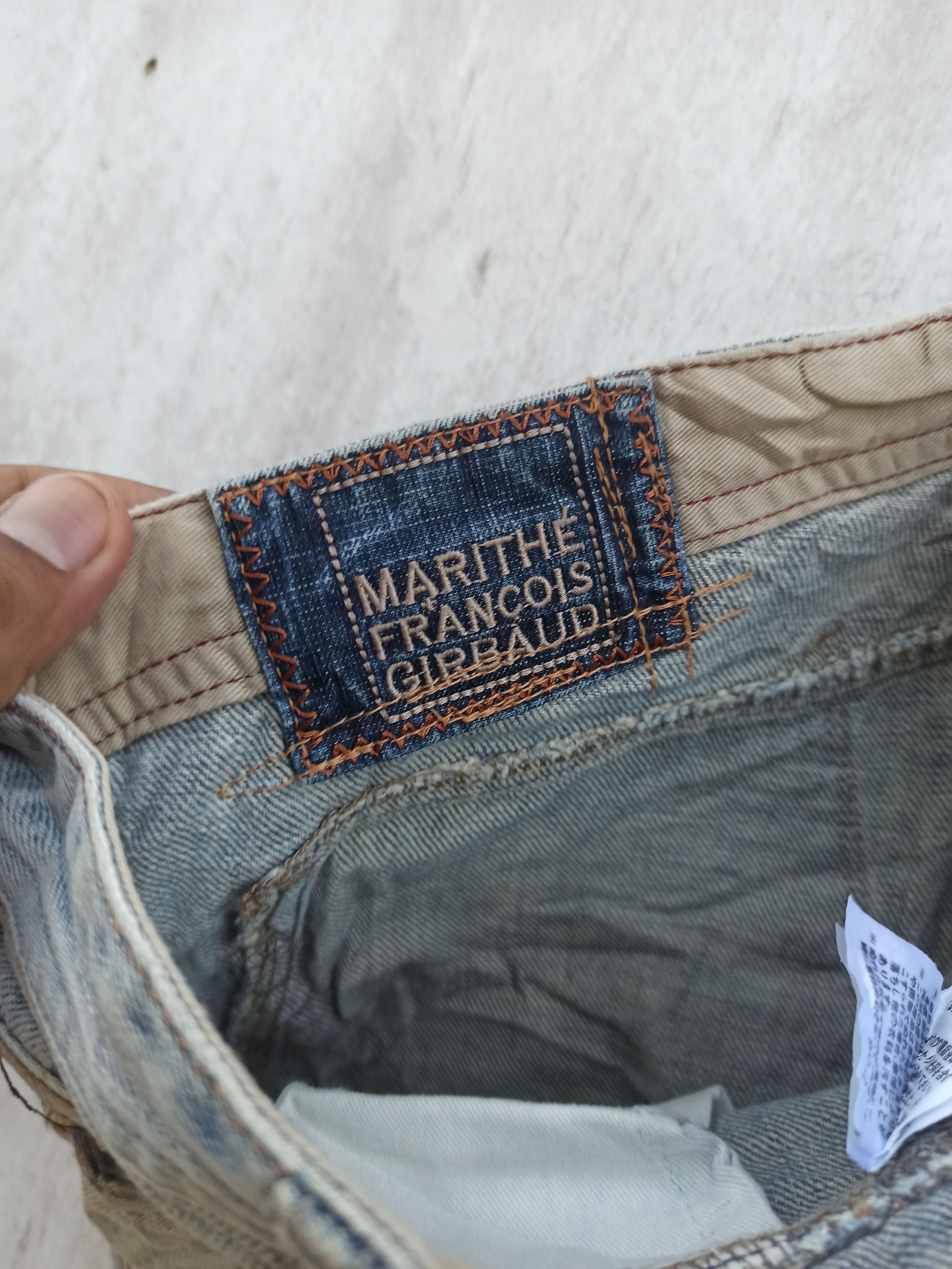 Marithe + Francois Girbaud × Vintage Vintage Marithe Francois Girbaud Distressed Denim Jean Size US 31 - 7 Thumbnail