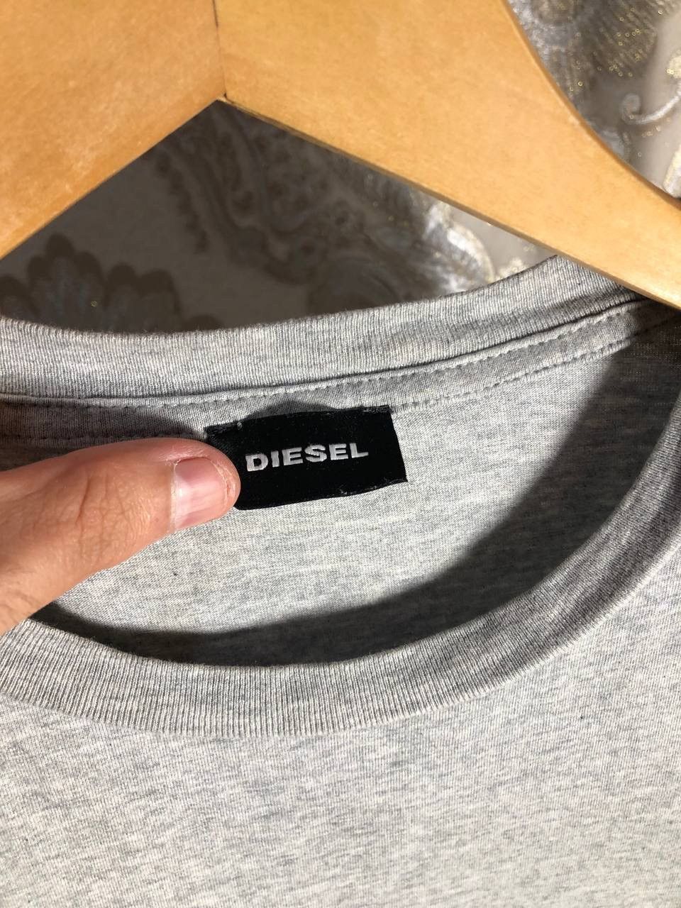 Diesel × Vintage VERY RARE DIESEL DIVISION BIG LOGO T-SHIRT DESIGNER Y2K 90s Size US L / EU 52-54 / 3 - 3 Thumbnail