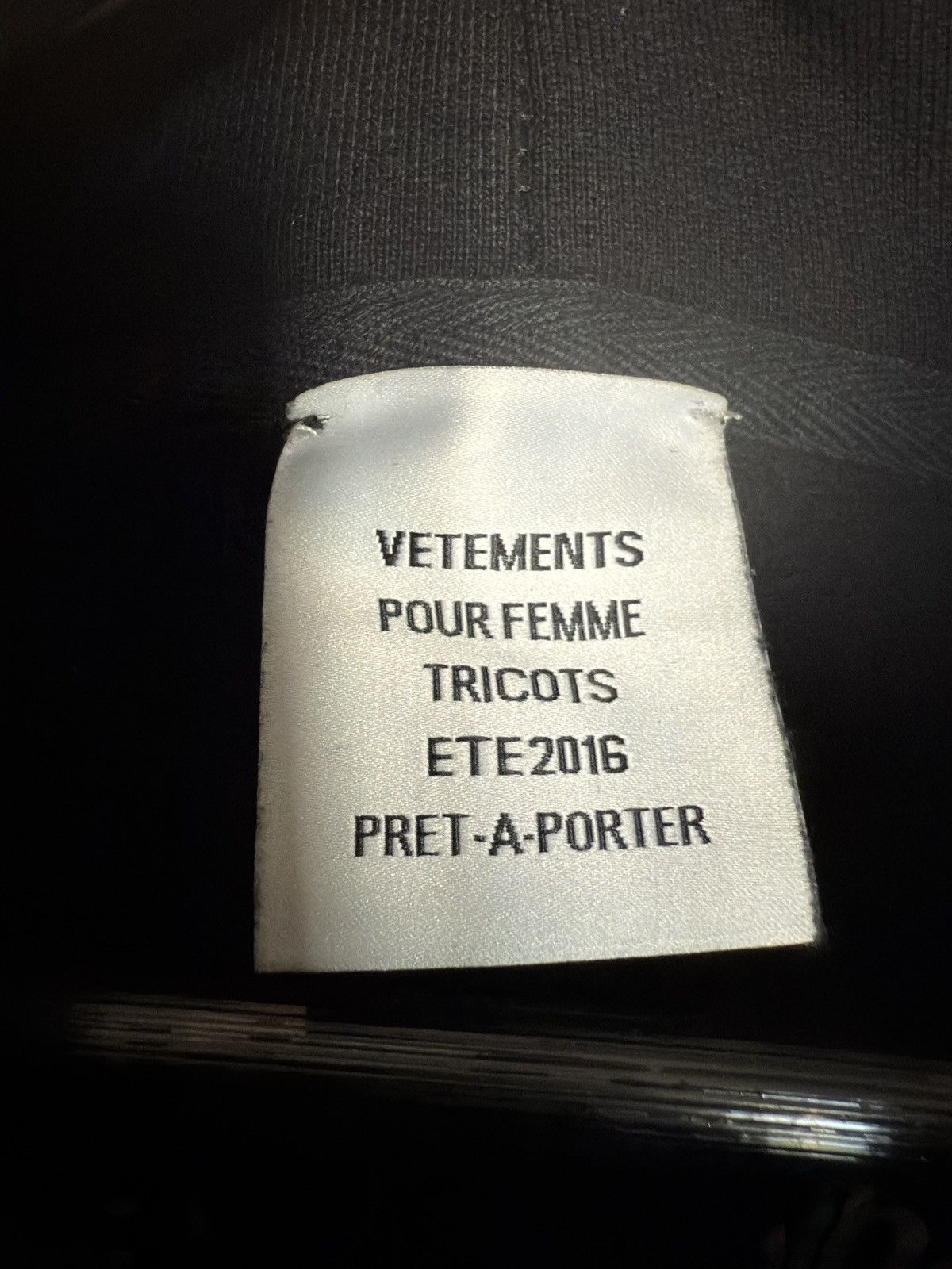 Vetements Vetements sample OG 2016 definition hoodie kanye west Size US L / EU 52-54 / 3 - 6 Thumbnail