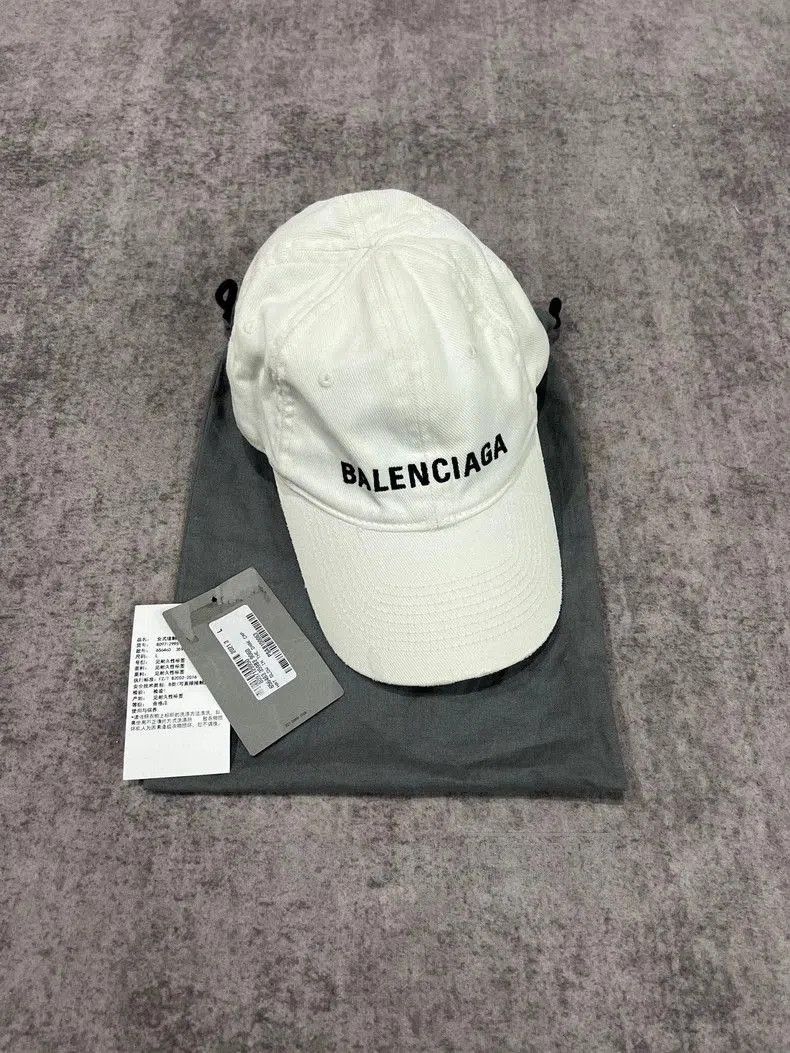 Balenciaga × Playstation Balenciaga x PS5 - White Cap | Grailed