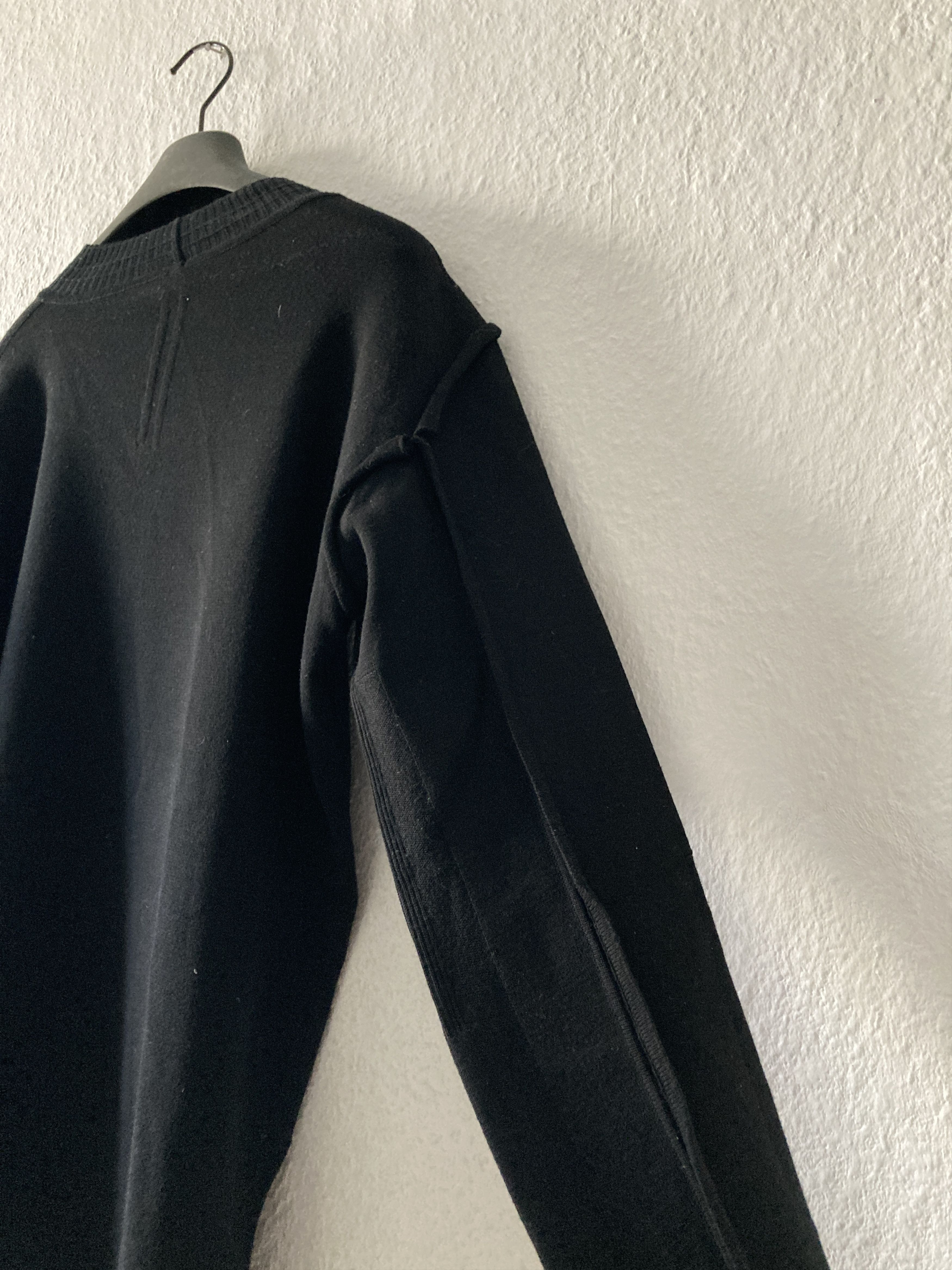 Rick Owens F/W 17 „GLITTER“ Black Subhuman Weakling Wool Knit L Size US L / EU 52-54 / 3 - 16 Thumbnail