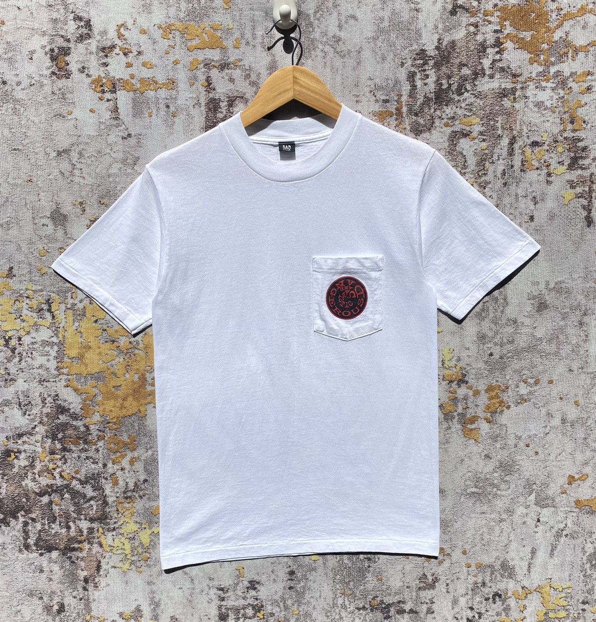 Japanese Brand Vintage 90s Sadistic And Dangerous Shirt S.A.D Japan Brand Size US S / EU 44-46 / 1 - 2 Thumbnail