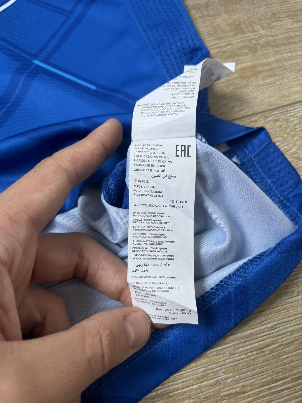 Joma TSG HOFFENHEIM HOME FOOTBALL JERSEY 2019-2020 #23 ADAMYAN Size US XL / EU 56 / 4 - 8 Thumbnail