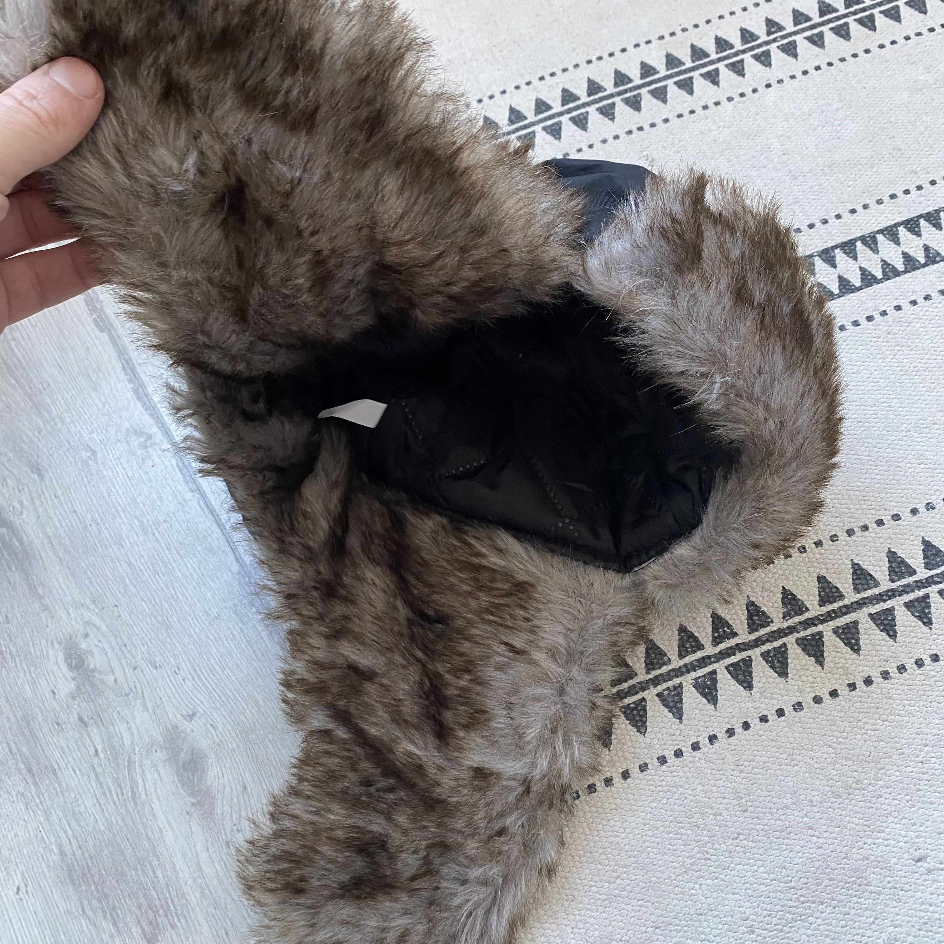 If Six Was Nine Vintage 90s StyleTrapper Fur Ushanka Winter Hat Y2k Size ONE SIZE - 5 Thumbnail