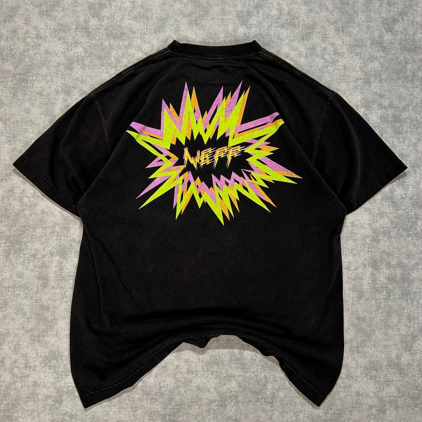 NEFF Y2K Neff Statue of Liberty Molotov AOP graphic tshirt mns L Size US L / EU 52-54 / 3 - 2 Thumbnail
