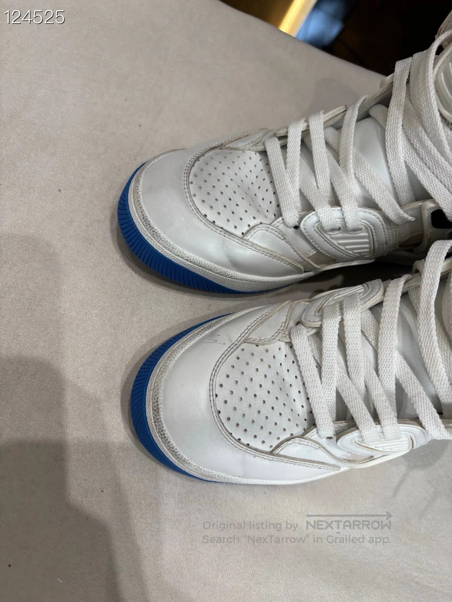 Gucci Gucci Basket Distressed High. Size US 4.5 / IT 34.5 - 2 Thumbnail
