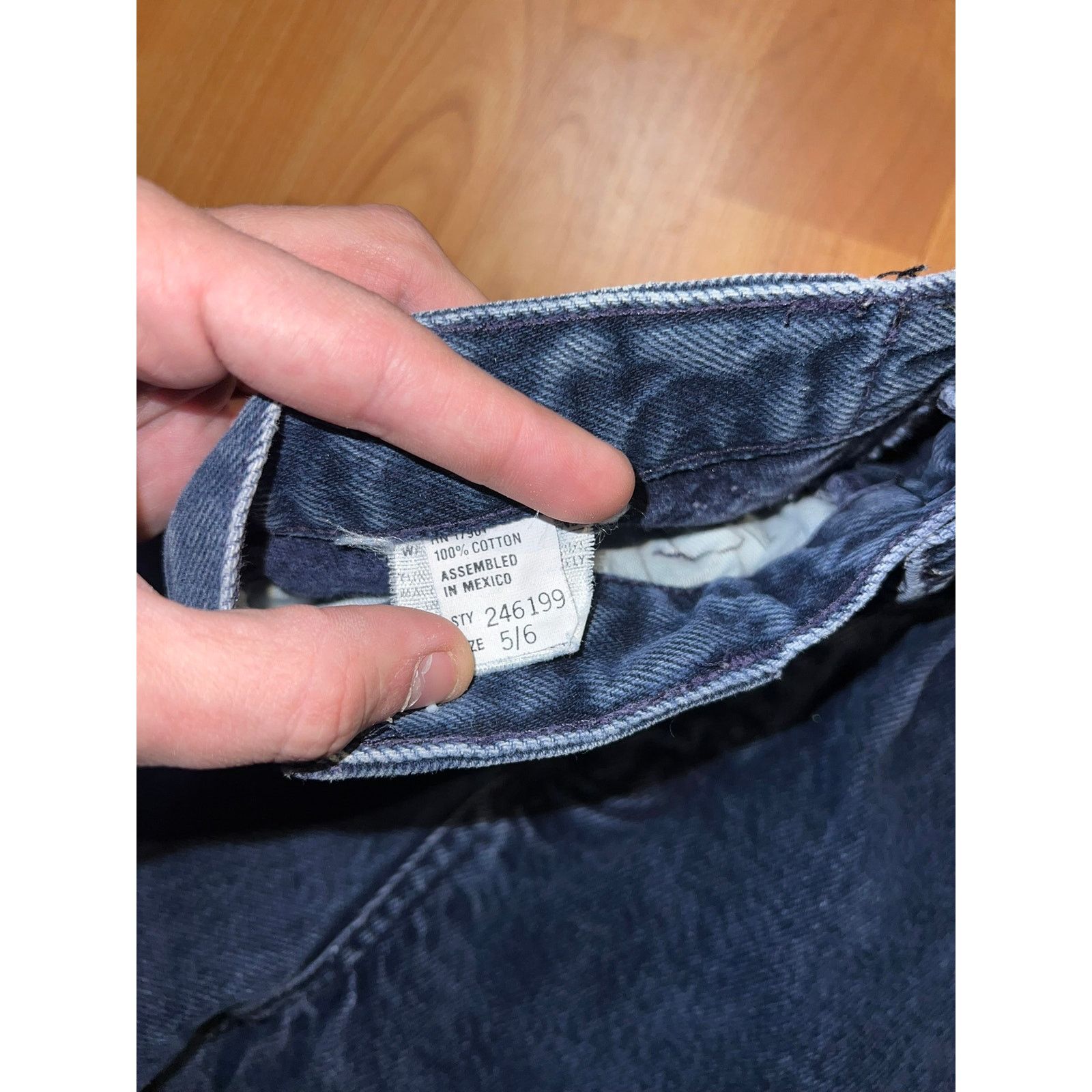 Vintage Vintage Womens Rockies Jeans High Rise Denim Bareback 5/6 Size 28" / US 6 / IT 42 - 5 Thumbnail