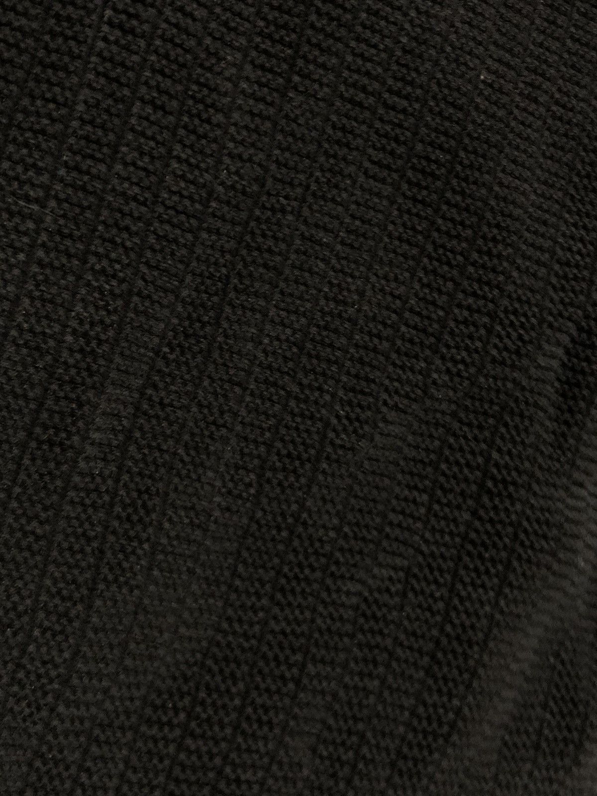 Murano Murano Sweater Mens XL Black Silk Long Sleeve Polo Knit Size US XL / EU 56 / 4 - 3 Thumbnail