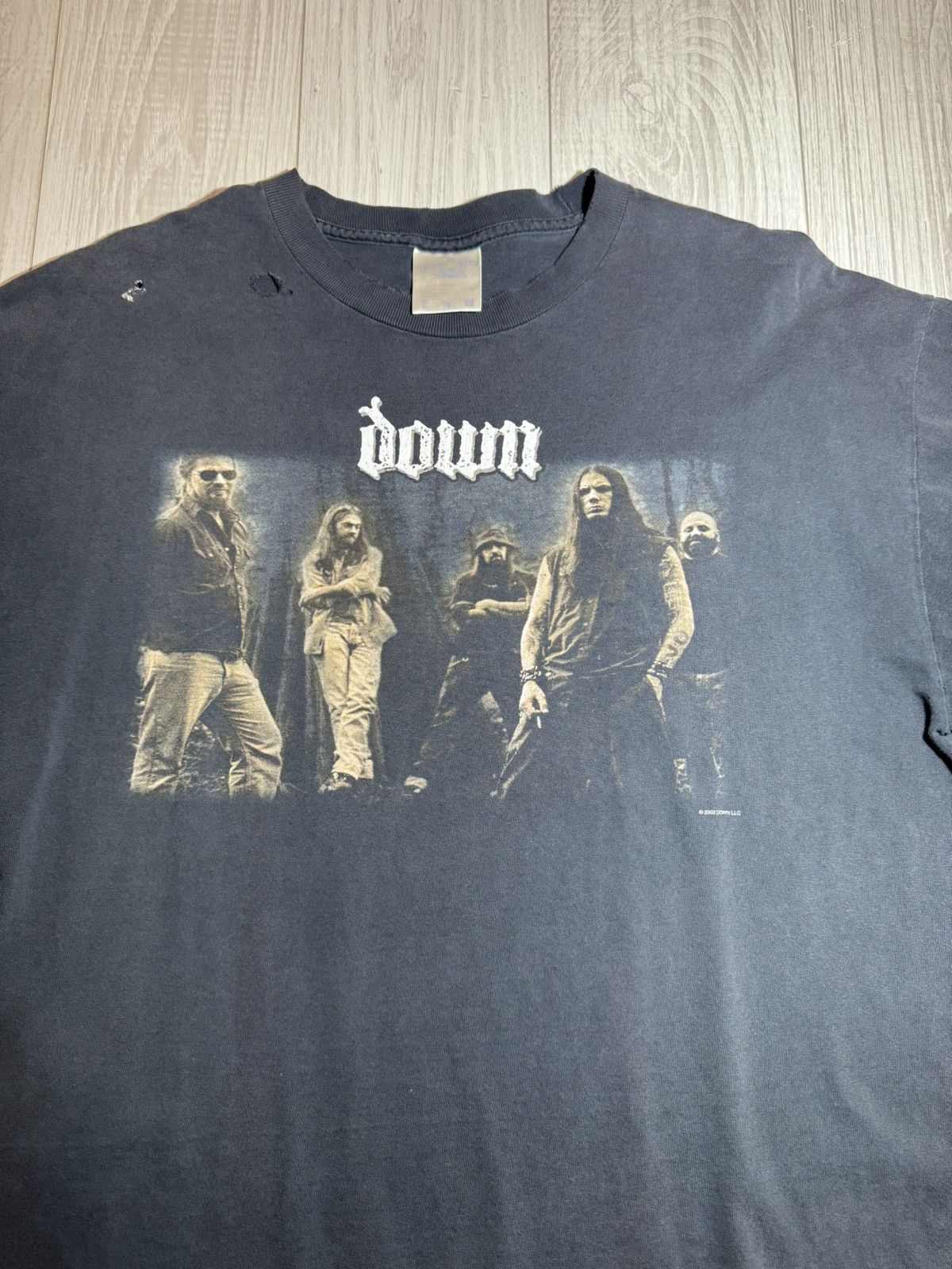 Vintage Vintage Down Band t-shirt Size US XL / EU 56 / 4 - 2 Thumbnail