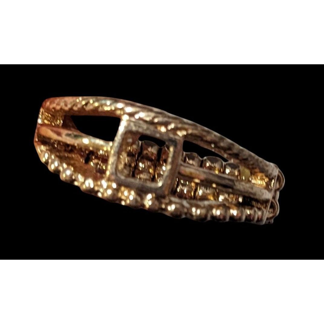 Other Paparazzi A Square Deal Gold Tone Stretch Ring Size 8 Size ONE SIZE - 6 Thumbnail