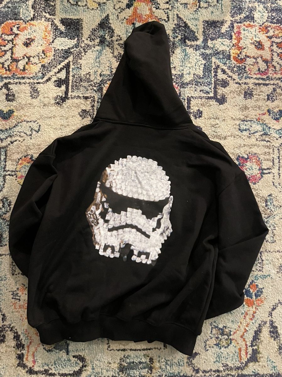 Japanese Brand × Vintage Anakin Lego Stormtrooper Head Zip Hoodie Size US L / EU 52-54 / 3 - 1 Thumbnail