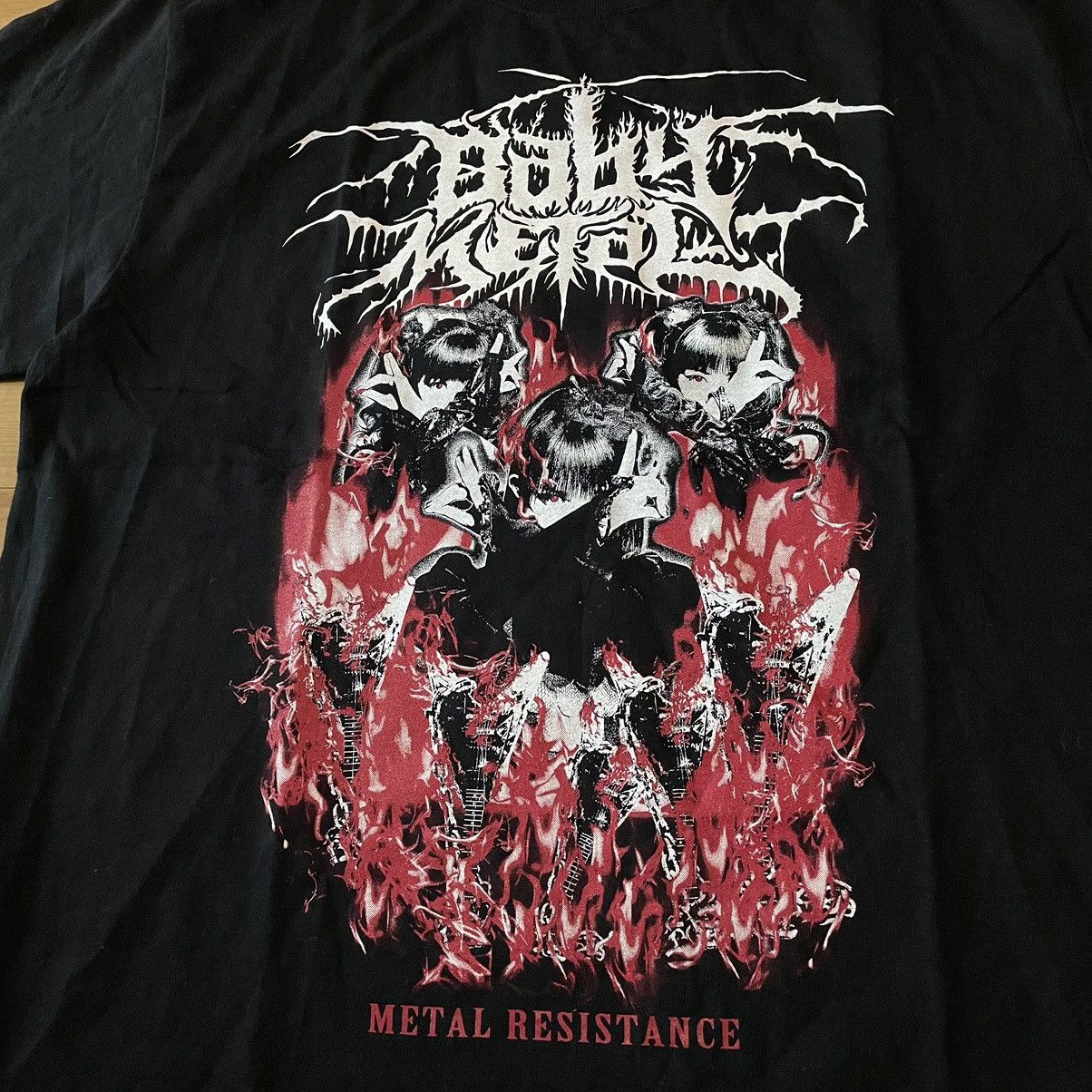 Band Tees babymetal ldz metal resistance tee Size US L / EU 52-54 / 3 - 4 Thumbnail