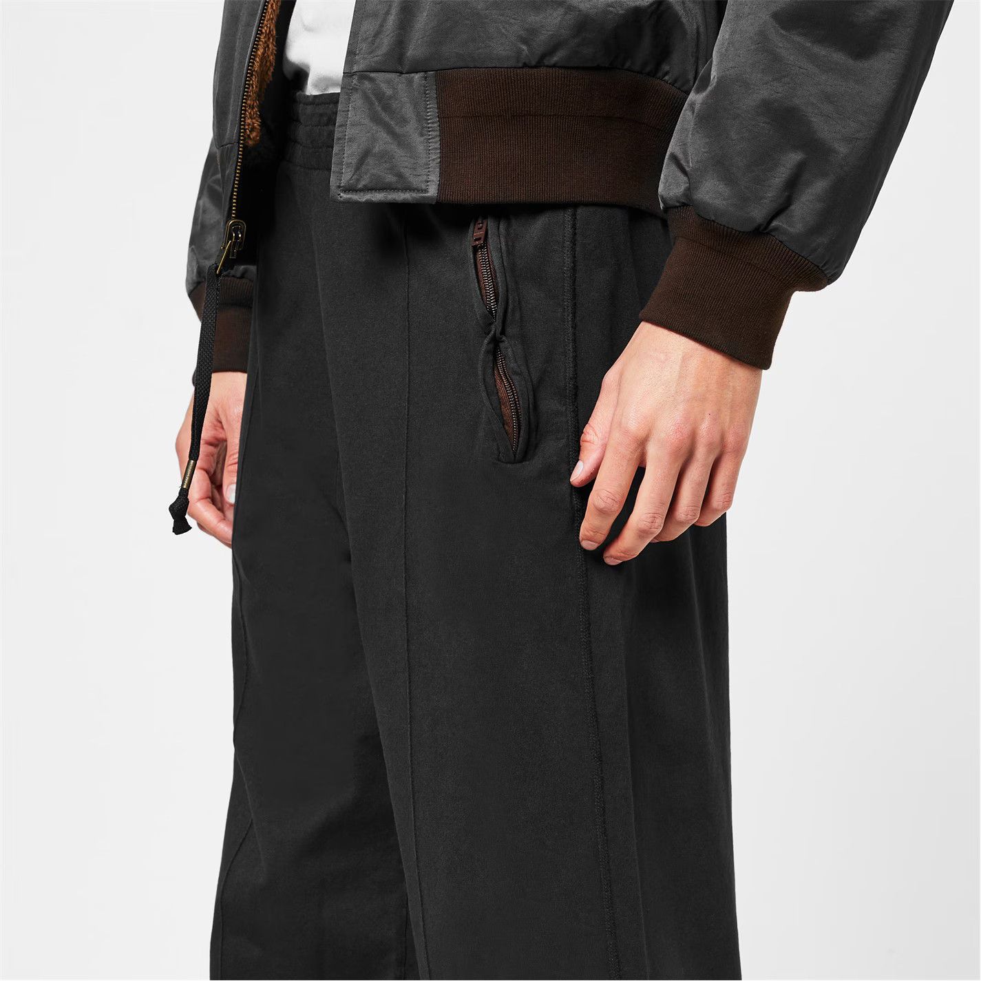 Acne Studios o1g2r1mq0825 Wide Leg Trousers in Black Size US 36 / EU 52 - 4 Thumbnail