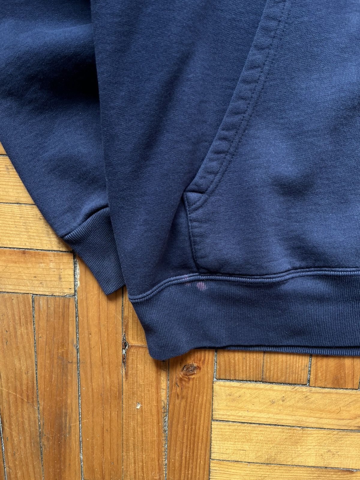 Diesel × Vintage Vintage Diesel Big Logo Avant Garde Blue Hoodie Men's Size US L / EU 52-54 / 3 - 7 Thumbnail
