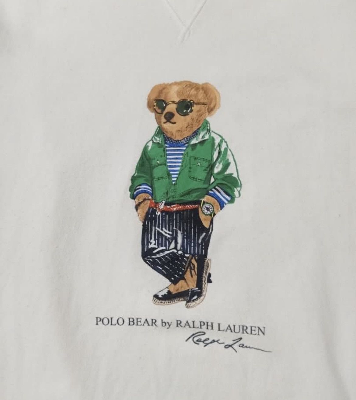 Polo Ralph Lauren Polo Bear Ralph Lauren Sweater Whiter Size US L / EU 52-54 / 3 - 2 Thumbnail