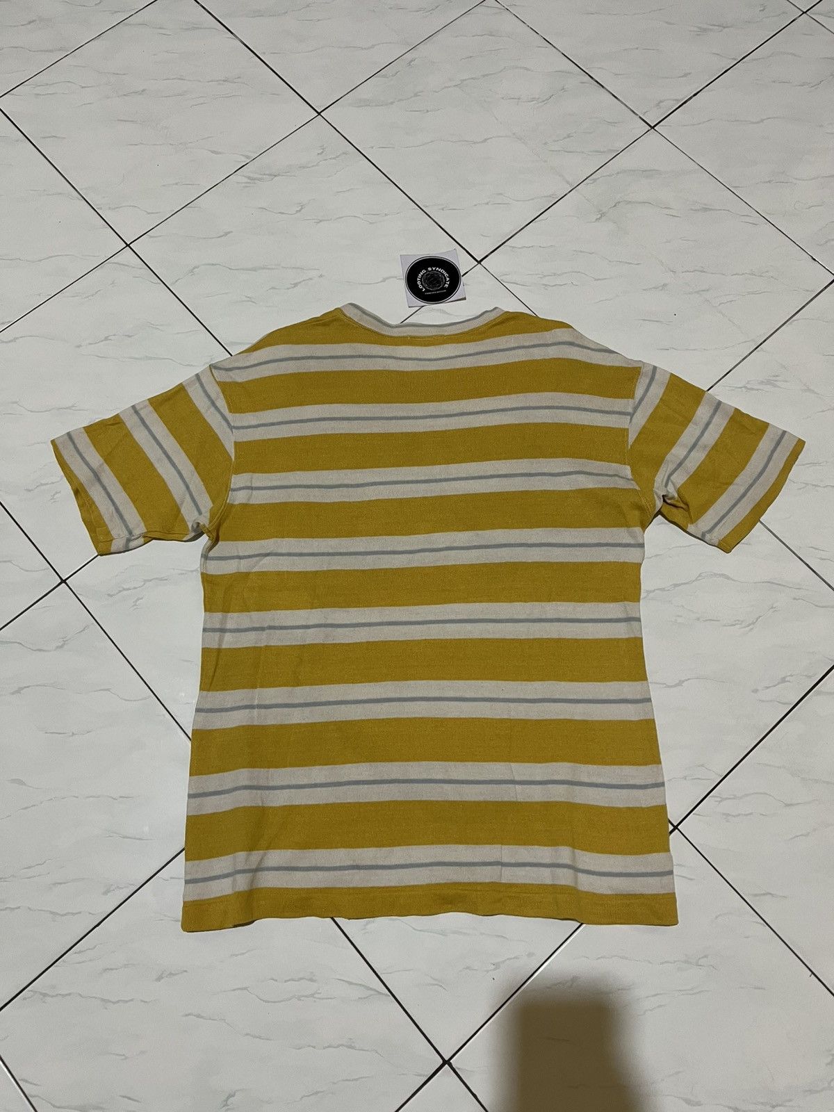 Yohji Yamamoto Vintage Ys For Men Stripes Tee Size US M / EU 48-50 / 2 - 3 Thumbnail