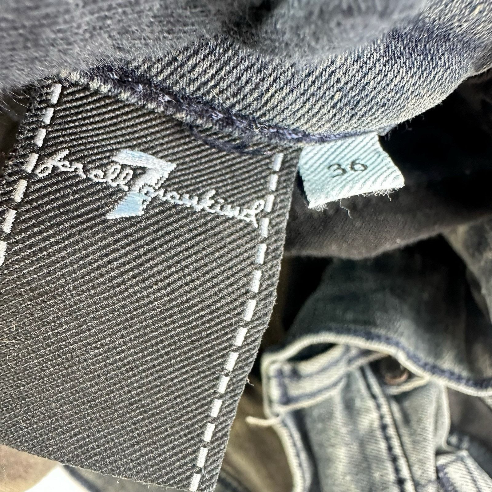 7 For All Mankind 7 For All Mankind Jeans Mens Sz 36 Luxe Straight Denim Size US 36 / EU 52 - 8 Thumbnail
