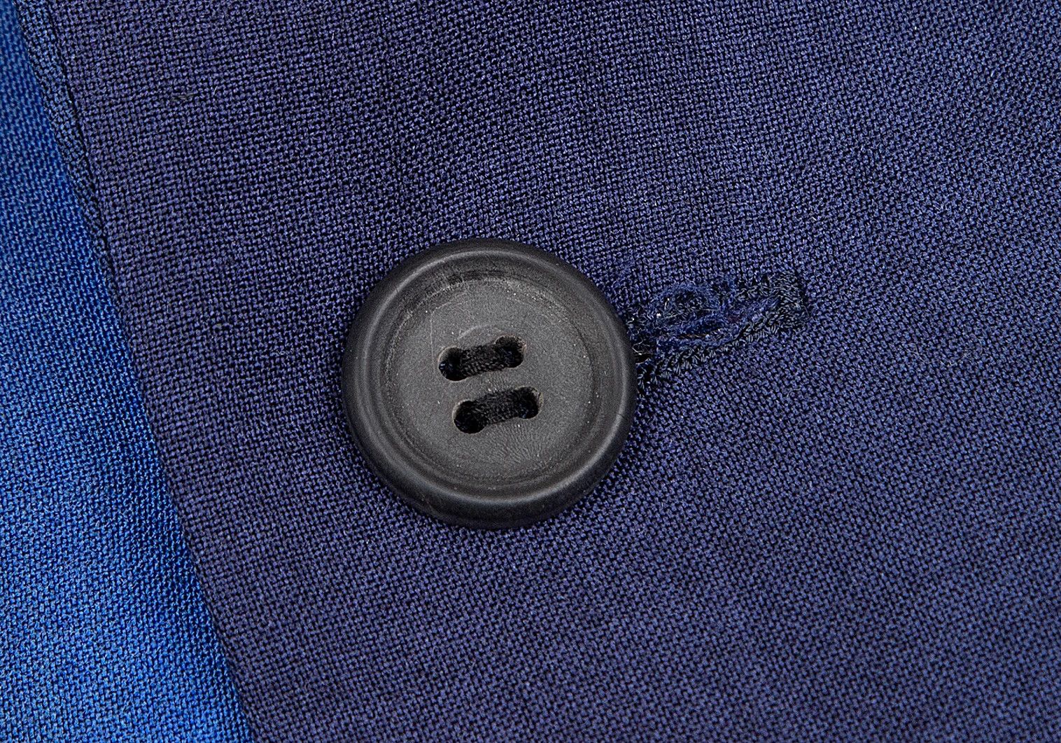 Issey Miyake Wool Gradient 1-Button Jacket in Blue Size 4 Size US XL / EU 56 / 4 - 11 Thumbnail