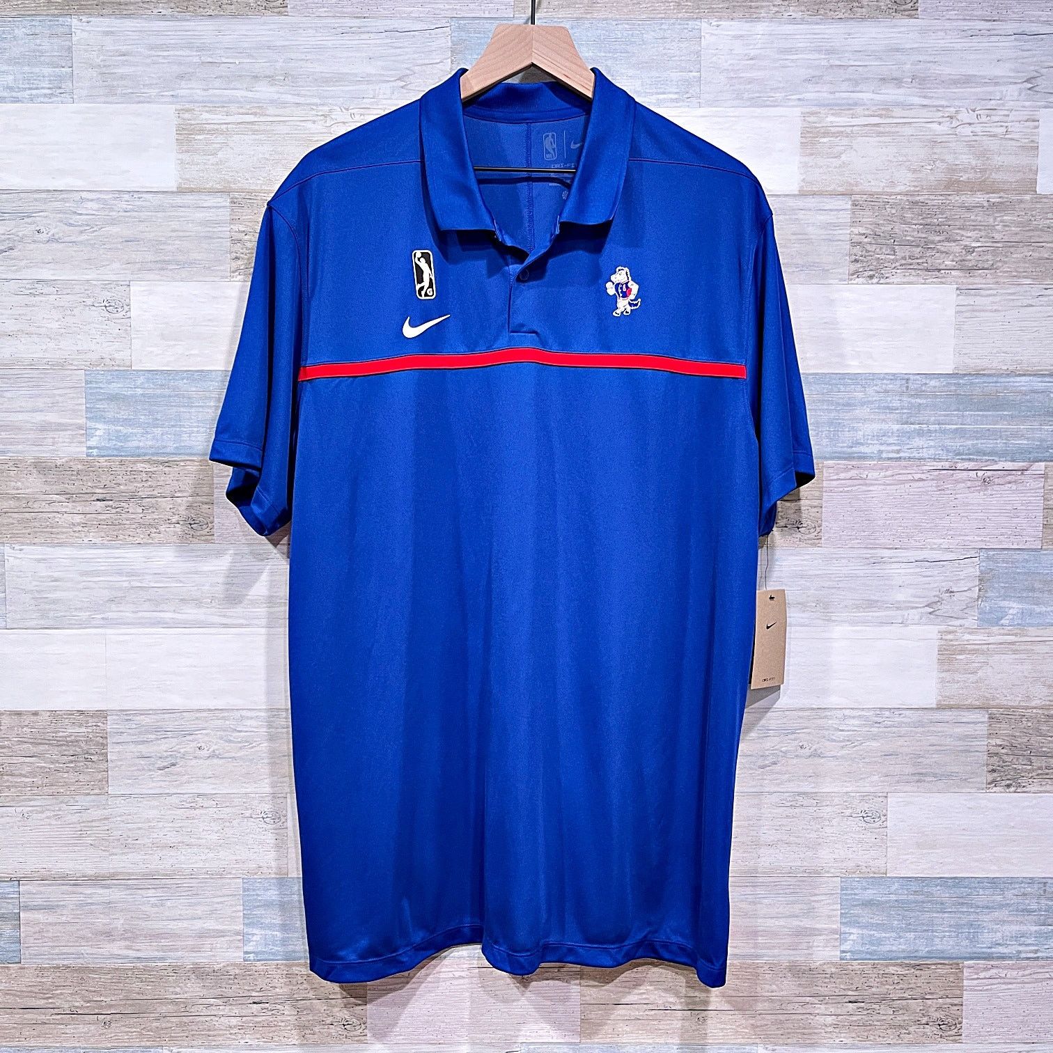 NBA × Nike Delaware Blue Coats NBA G League Nike Polo Shirt Blue Men XL Size US XL / EU 56 / 4 - 1 Thumbnail