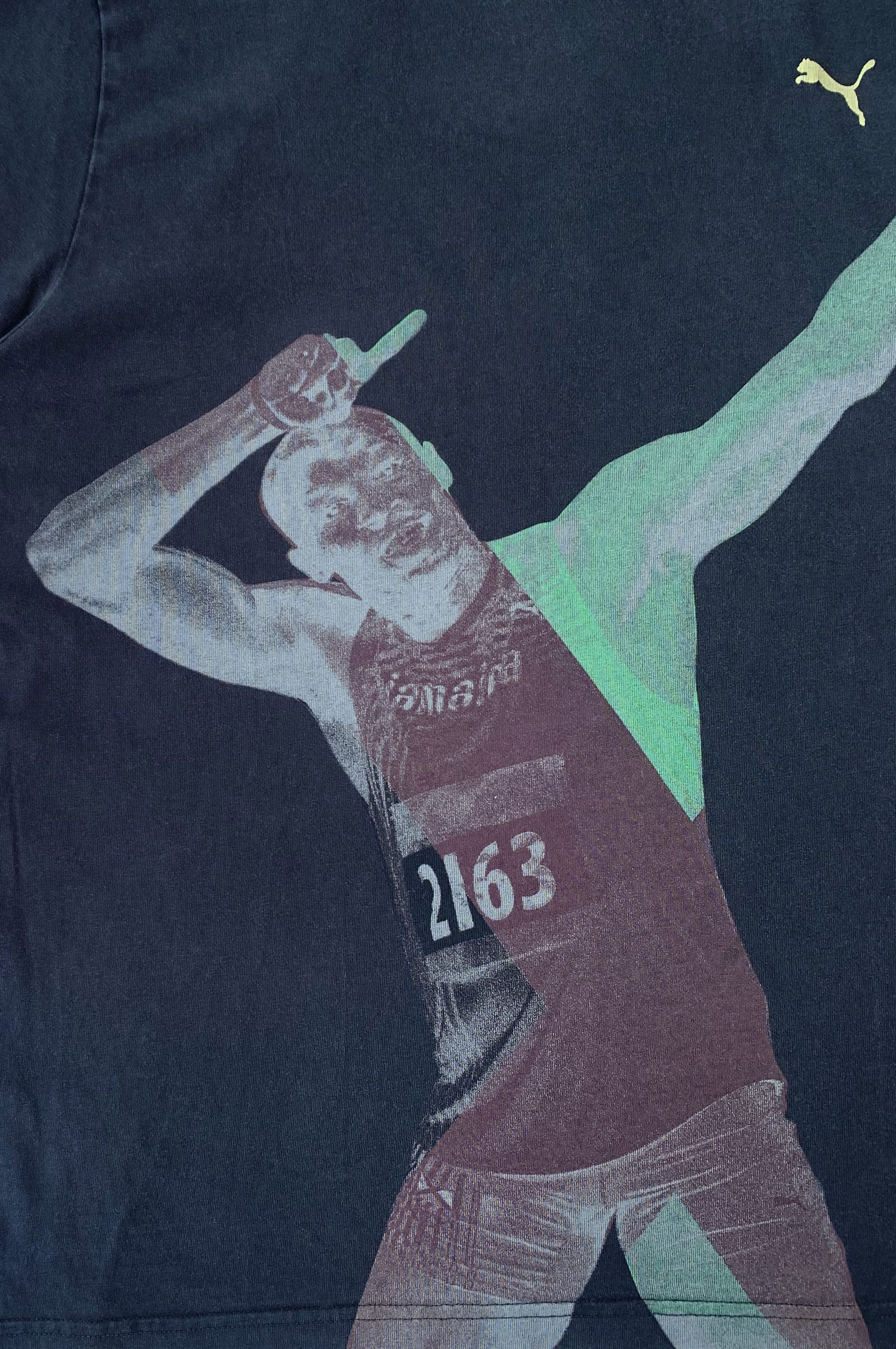 Puma Puma USAIN BOLT T shirt Tee Running World Champion Olympic Size US XXL / EU 58 / 5 - 4 Thumbnail